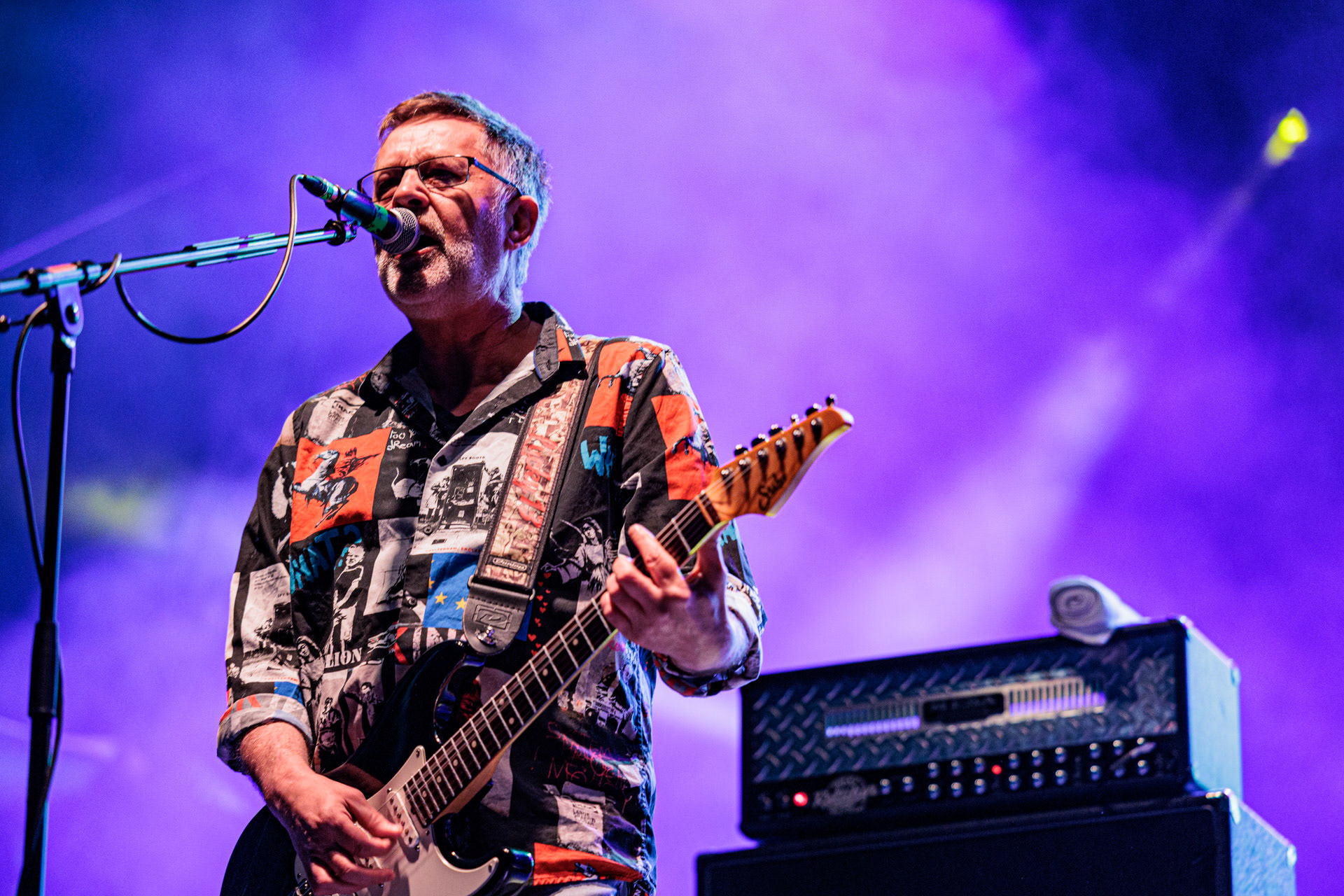 13.05.2022 Pidzama Porno Juwenalia Politechniki Warszawskiejn/z Andrzej Kozak Kozakiewicz – gitara,punk rock, rock, reggae, S.P. Records.fot. Andrzej Wasilkiewicz/Reporter