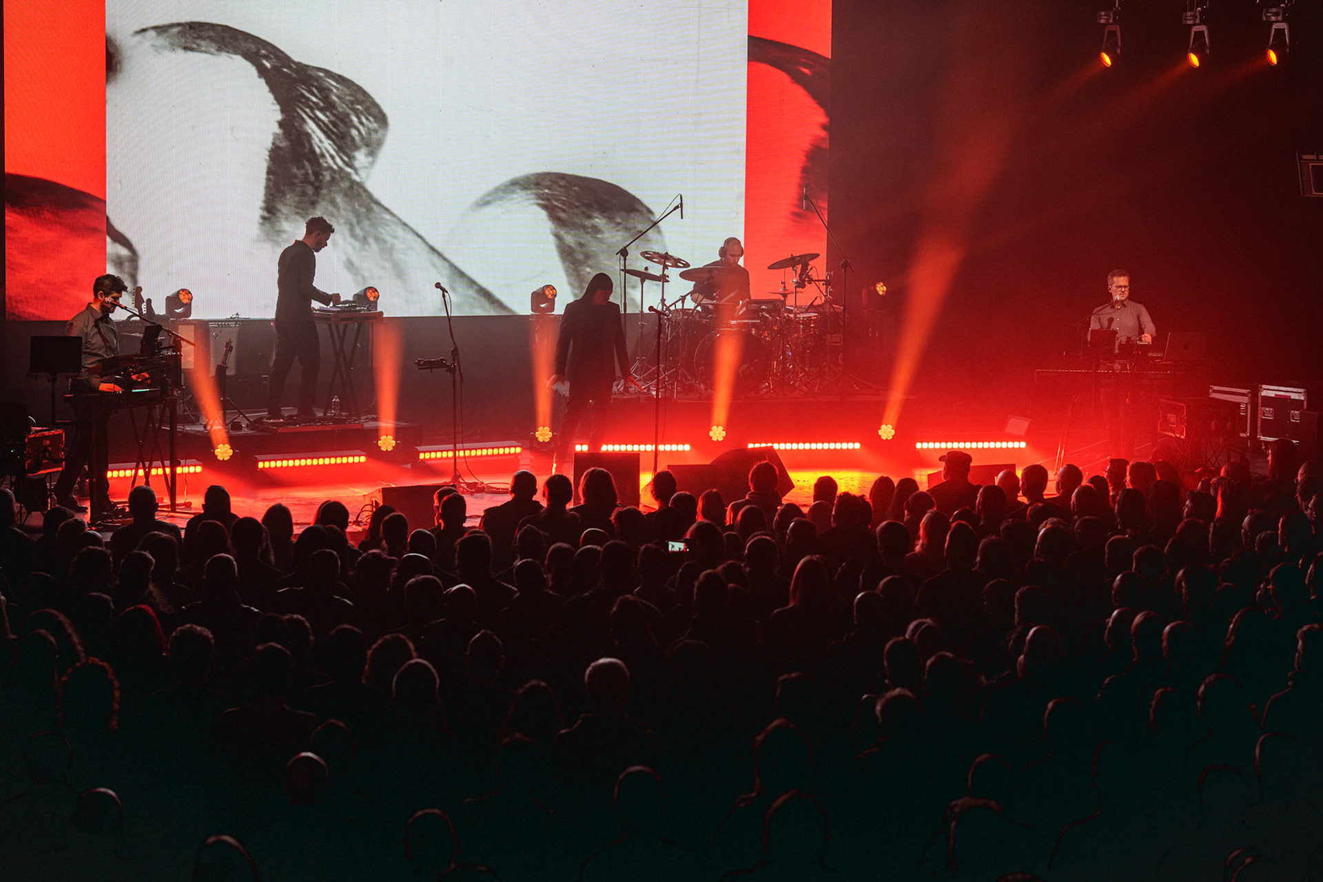 2023.11.19 LAIBACH - koncert warszawska Progresja,  Produkcja Knock Out Productions. fot. Andrzej Wasilkiewicz/Reporter