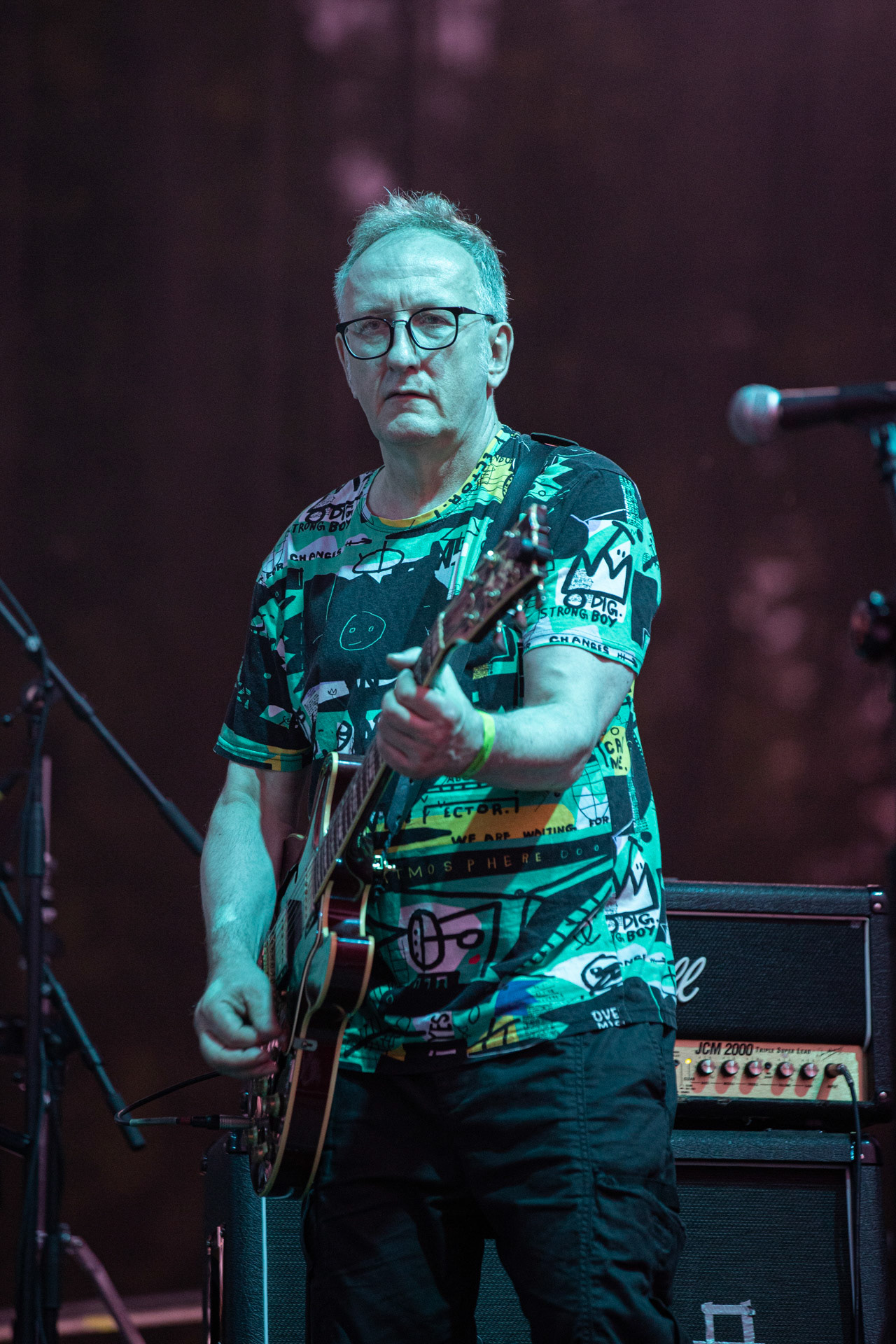 Elektryczne Gitary - koncert Zacieralia w warszawskiej Progresji.Gramy Do Woli - Warszawa, Progresja.n/z Jacek Wąsowski – gitara prowadząca,Fot. Andrzej Wasilkiewicz/Reporter