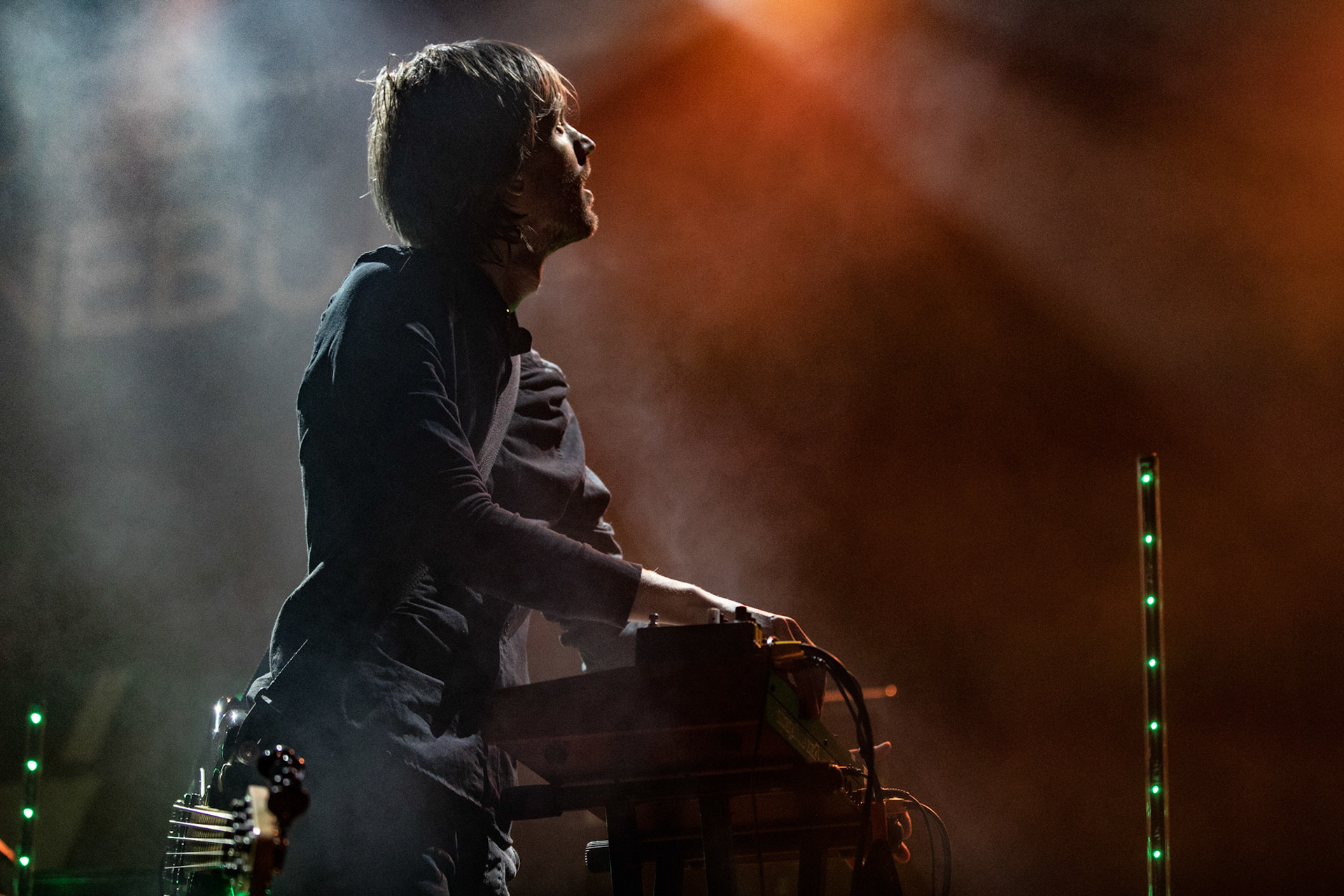 16.09.2021 TIDES FROM NEBULA koncert, Krakow Hype Park,Knock Out Production, Mystic Production,Post-rock, muzyka alternatywna, progresywny rock.n/z Przemek Weglowski – gitara basowa, Fot. Andrzej Wasilkiewicz/Reporter