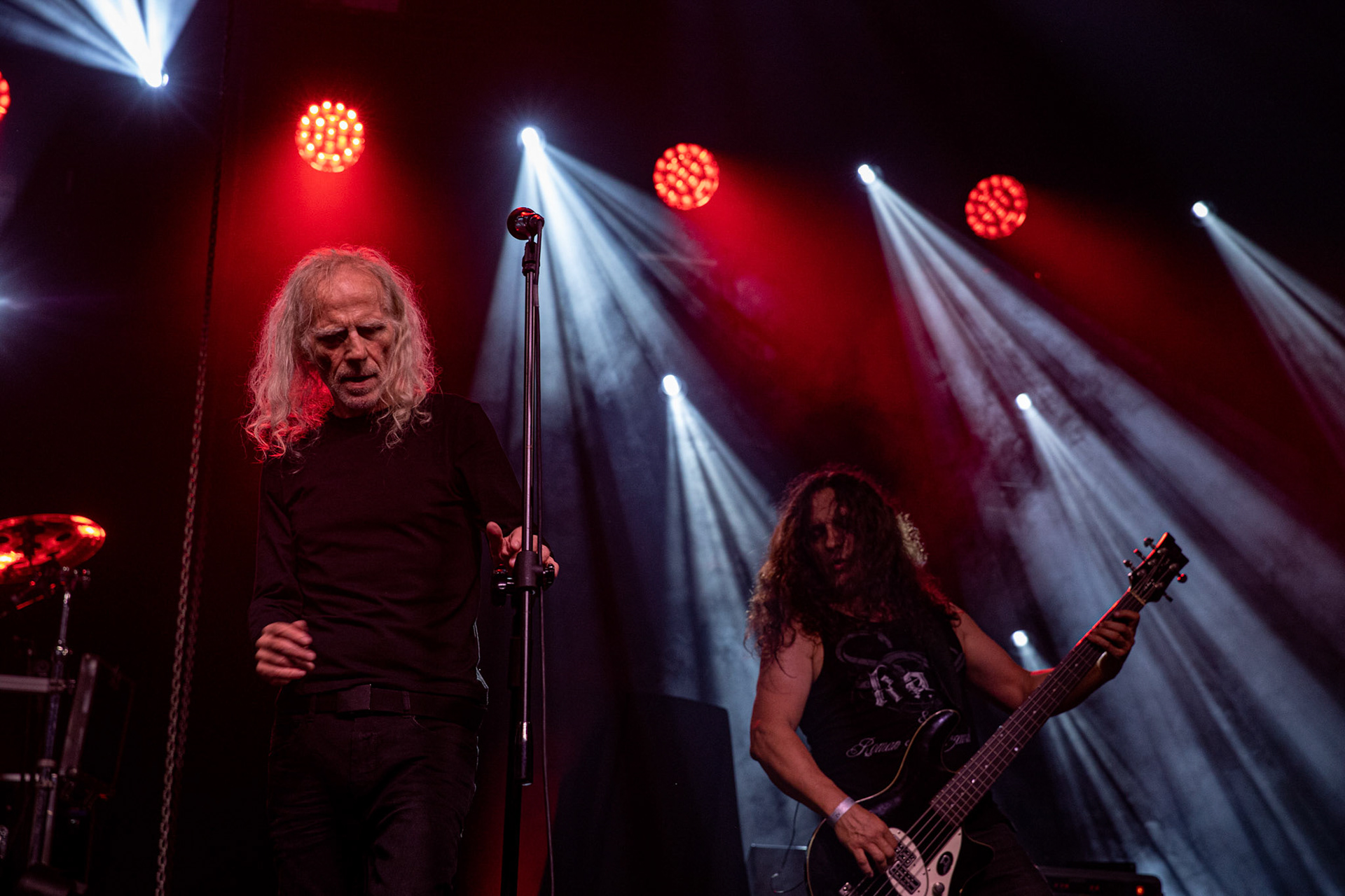 12.09.2021 - KAT i Roman Kostrzewski - koncert "Do zobaczenia w piekle" Wroclaw, Centrum Koncertowe A2.  Michal Laksa – bas,fot. Andrzej kaziq Wasilkiewicz