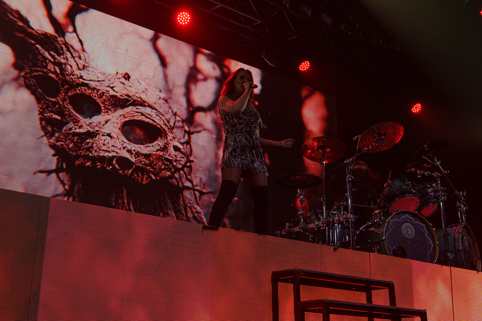 25.03.2023 EPICA - symfoniczny metal, metal progresywny. Klub Progresja, Warszawa, Knock Out Productions. fot. Andrzej Wasilkiewicz/Reporter