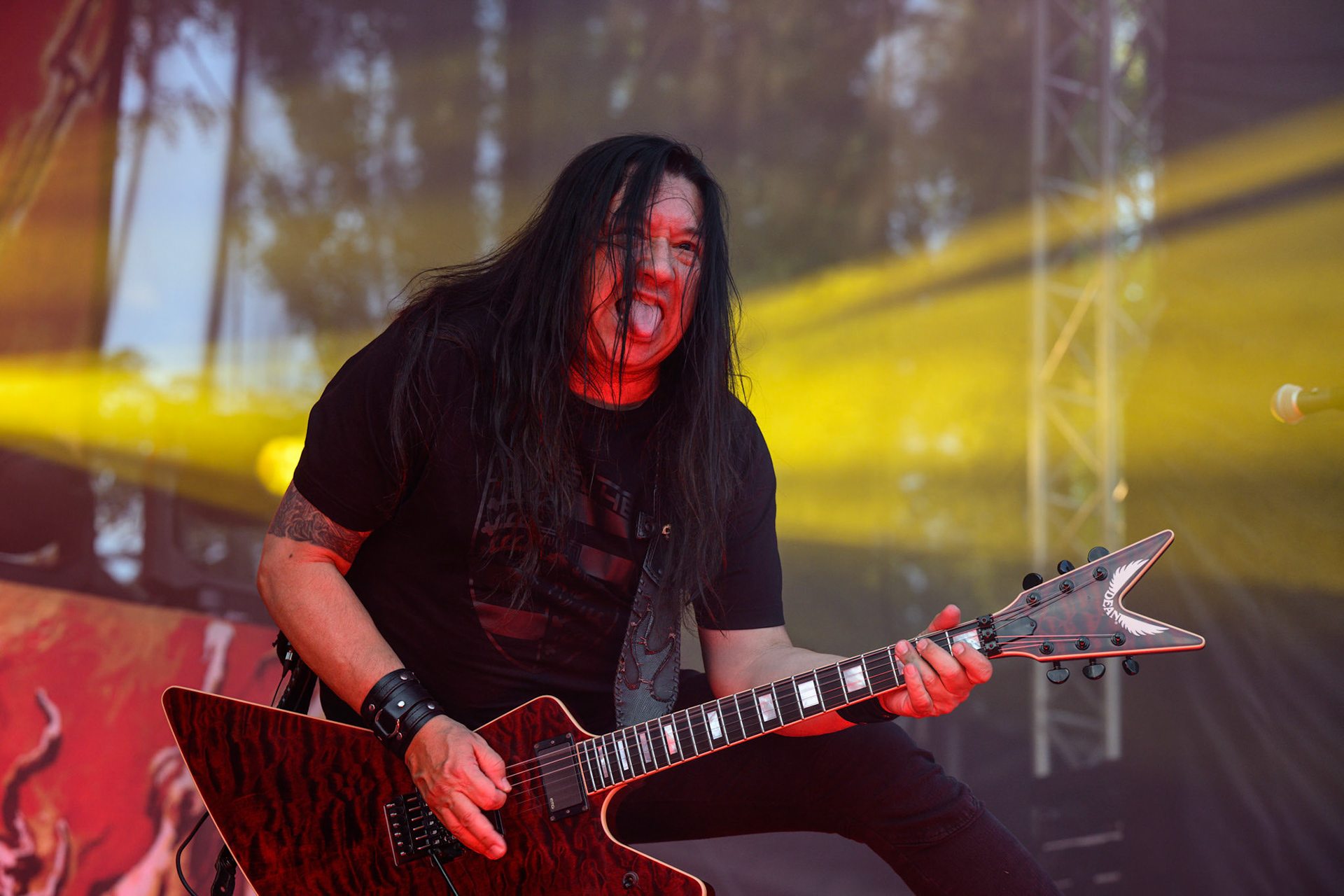 2024.07.21 Testament, thrash metal - Warszawa Letnia Scena Progresji, Knock Out Productions, fot. Andrzej Wasilkiewicz/kaziq.com