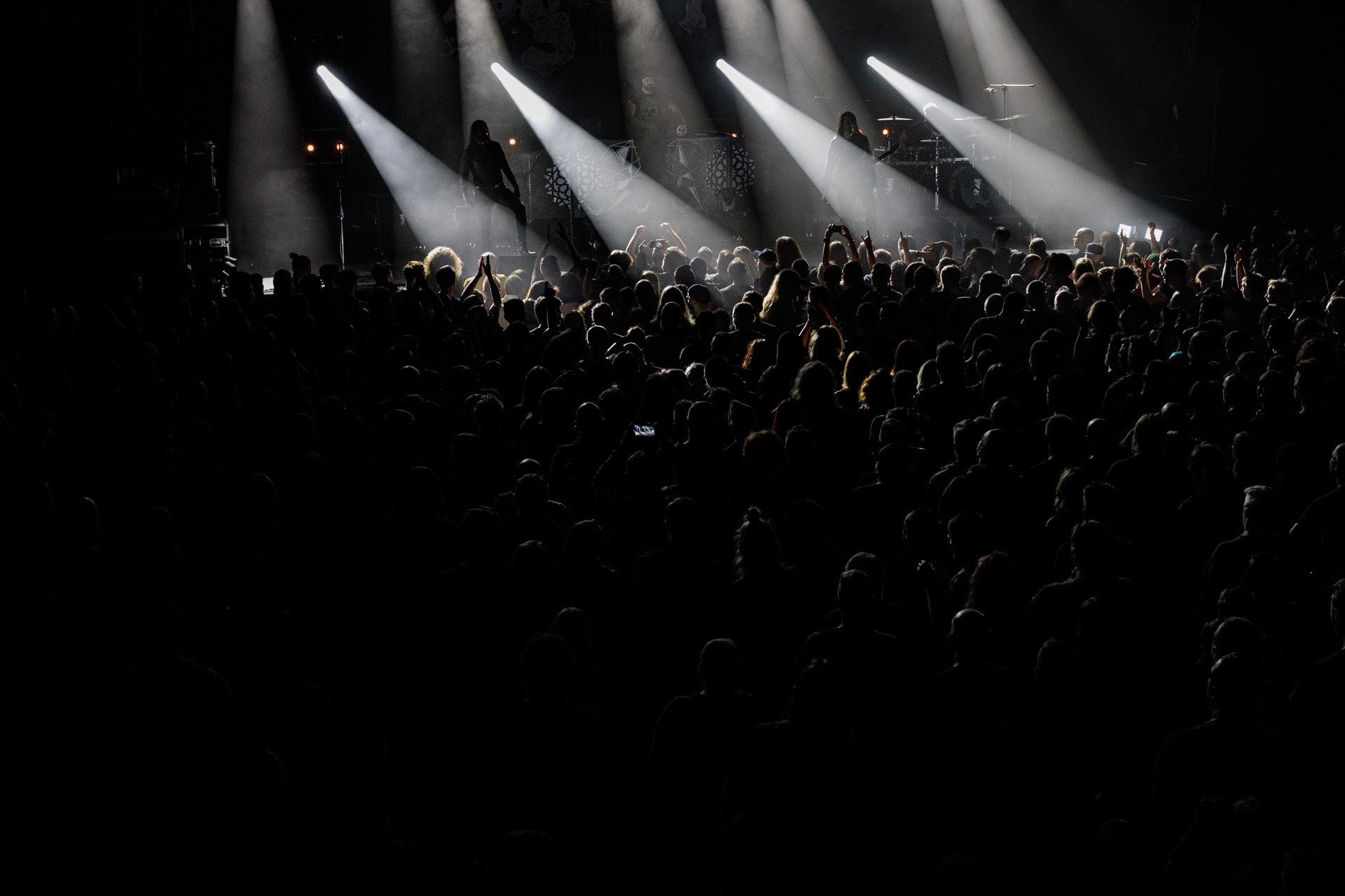 29.04.2022 Igorrr - Warszawski koncert francuskiego zespołu Gautier Serre inspirowany muzyka klasyczna, trip hopem, hip-hopem, death i black metalem, djentem, industrialem, czy tradycyjna muzyka.n/z Gautier Serre – guitar, programming, instrumentations &amp; vocals,n/zSylvain Bouvier – drums,n/z Aphrodite Patoulidou – soprano vocals,n/z JB Le Bail – vocals,n/z Martyn Clement – guitar,Produkcja Knock Out Productions, klub Progresja.Wytwornia Metal Blade,fot. Andrzej Wasilkiewicz/Reporter