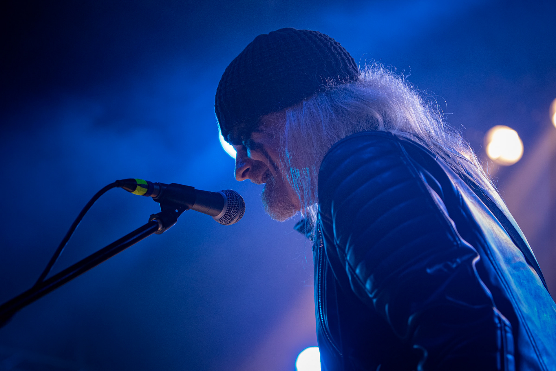 15.12.2019 koncert szwajcarów z Hellhammer: Triumph of Death, Merry Christless 2019, Warszawa Klub Progresja,
zespół Thomasa Gabriela Fishera, black metal, death metal, 
n/z Thomas Gabriel Fisher wokal gitara,
n/z Mia Wallace gitara basowa,
n/z Michael Zech gitara, wokal,
n/z Alessandro Commerio perkusja,
n/z Adam Nergal Darski wokal,
New Aeon Musick, Knock Out Productions
fot. Andrzej Wasilkiewicz/REPORTER