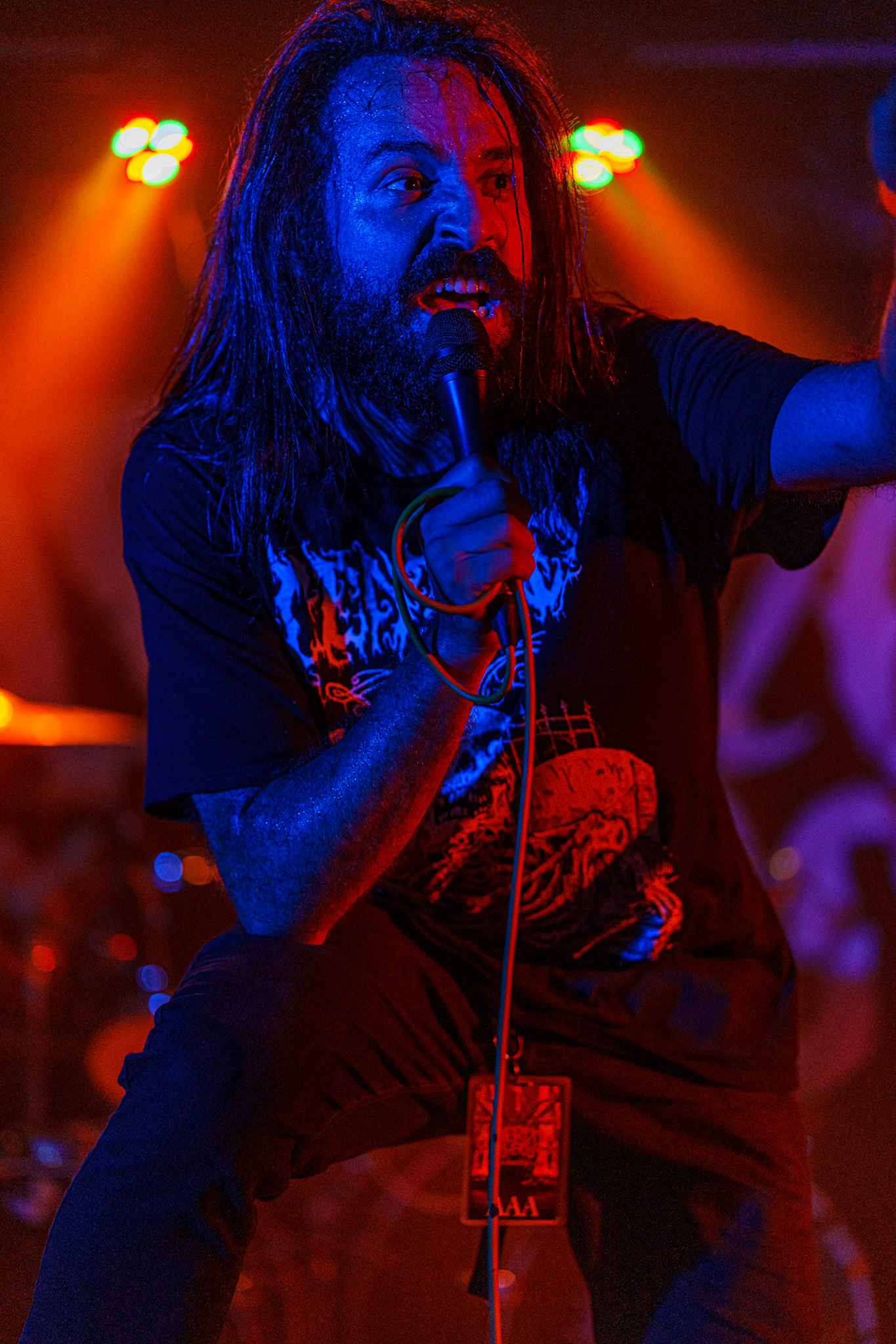 15.07.2023 - NERVOCHAOS - Brazil, Death metal, Warszawa, klub Potok. fot. Andrzej Wasilkiewicz/kaziq.com