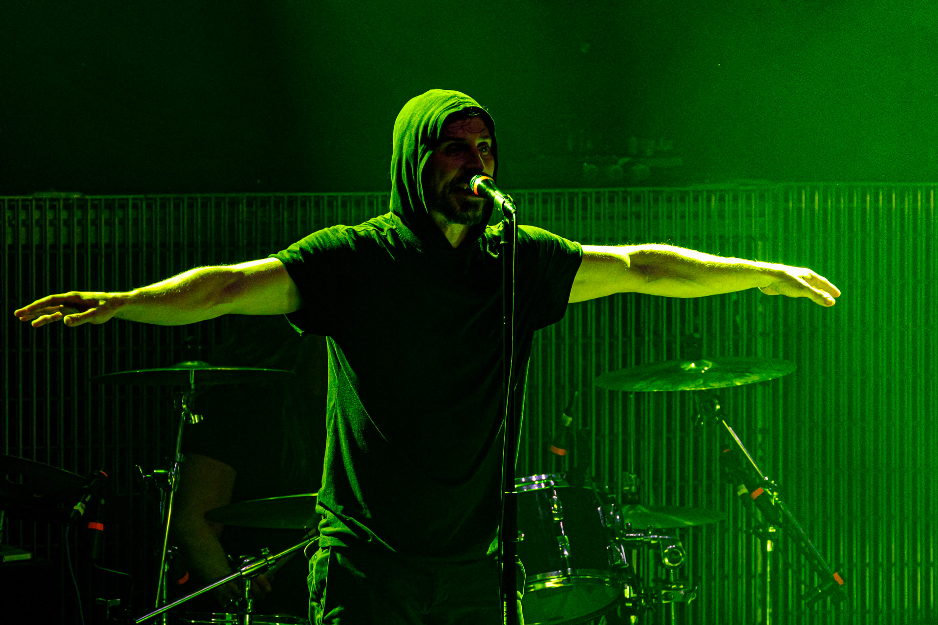 7.10.2022 - 10 Years – amerykanie z Knoxville w Tennessee, grajacy na  pogranicza metalu alternatywnego, hard rocka, post grunge. Jesse Hasek – wokal,Ryan „Tater” Johnson – gitara,Matt Wantland – gitara,Lewis Big Lew Cosby – basista,Brian Vodinh – perkusja,Produkcja Knock Out Productions, Fot. Andrzej Wasilkiewicz/Reporter