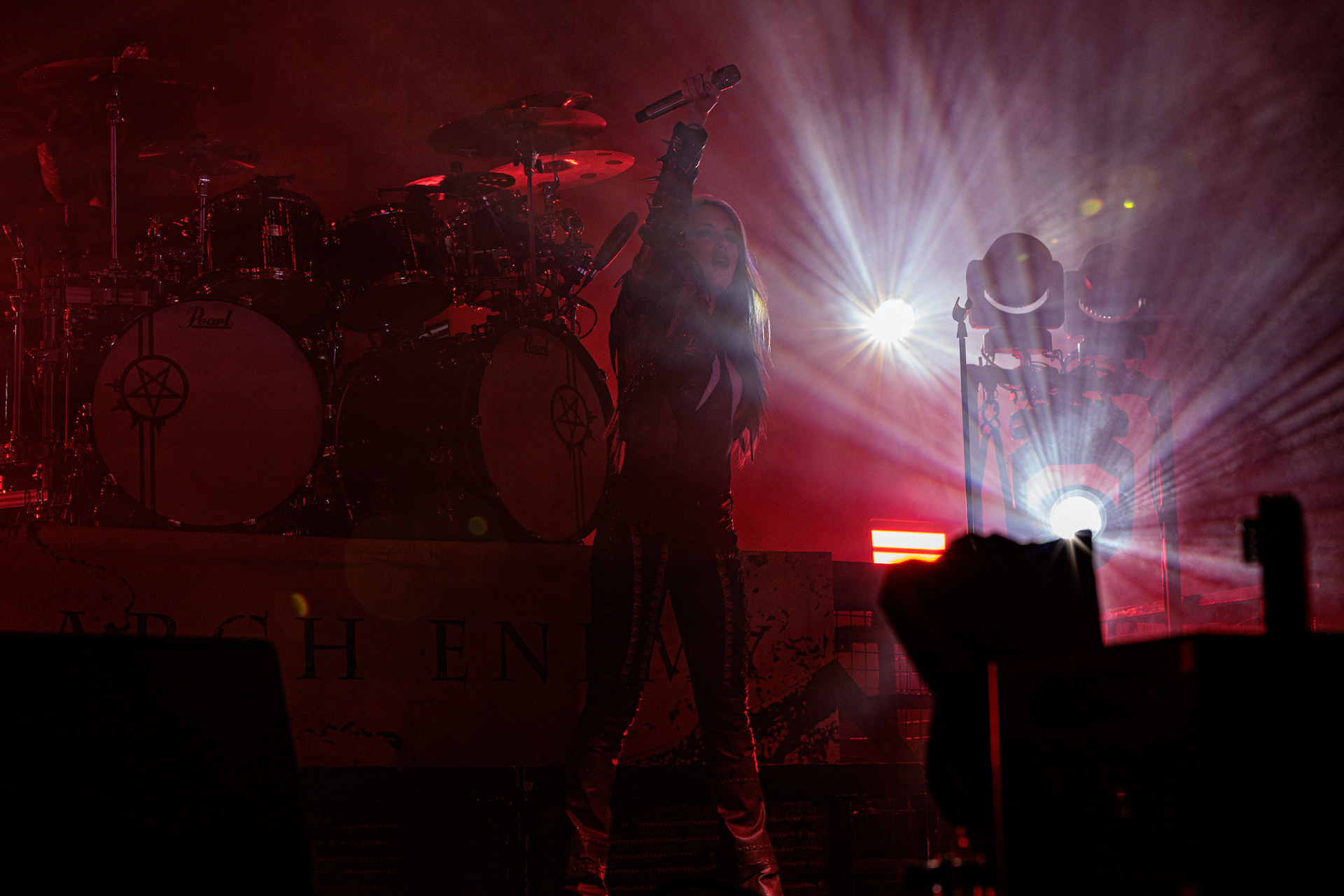 19.10.2022 ARCH ENEMY  - The European Siege 2022,Spodek Katowice Poland,fot. Andrzej Wasilkiewicz/Reporter