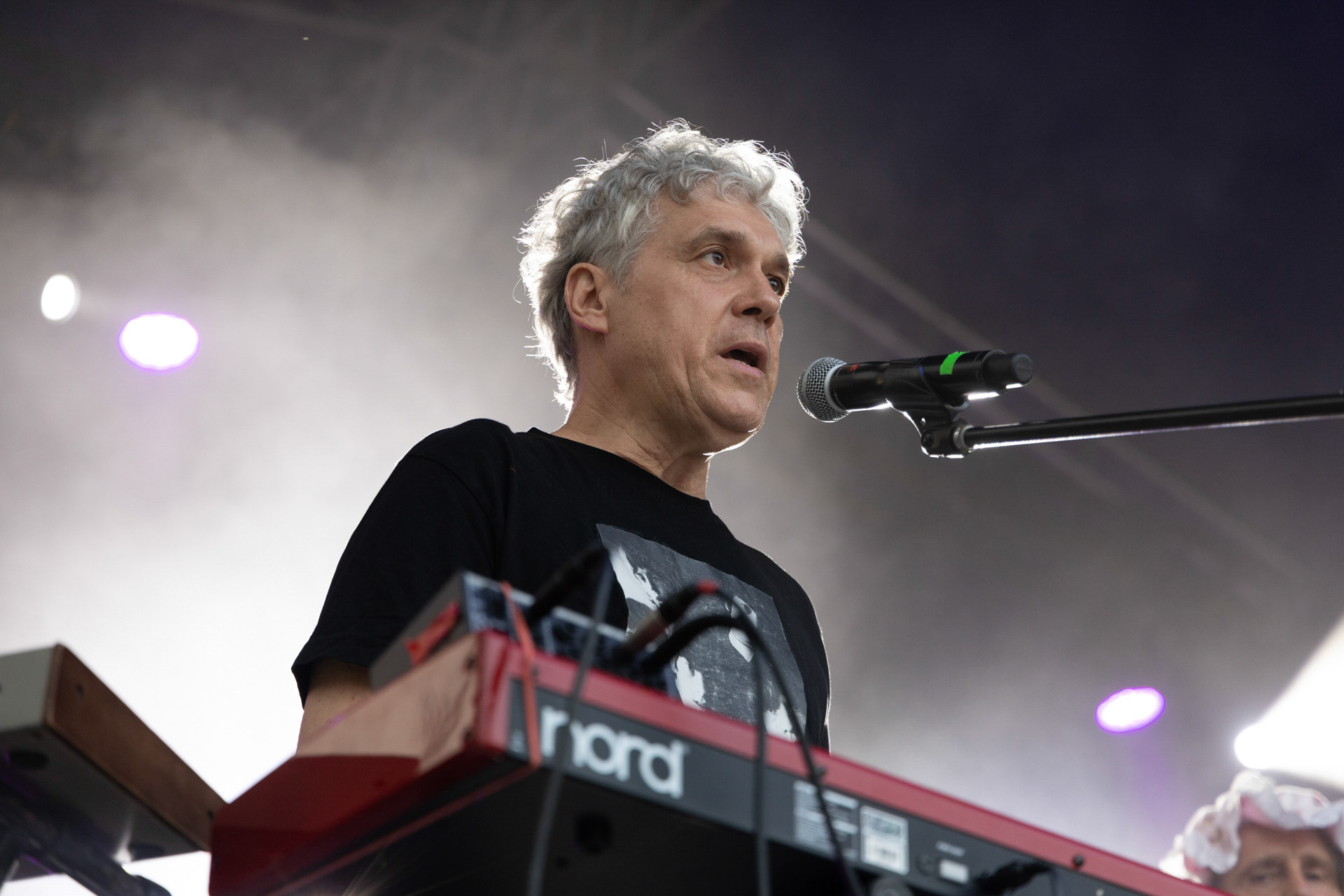 Elektryczne Gitary - koncert Zacieralia w warszawskiej Progresji.Gramy Do Woli - Warszawa, Progresja.n/z Piotr Łojek – instrumenty klawiszowe, gitary,Fot. Andrzej Wasilkiewicz/Reporter