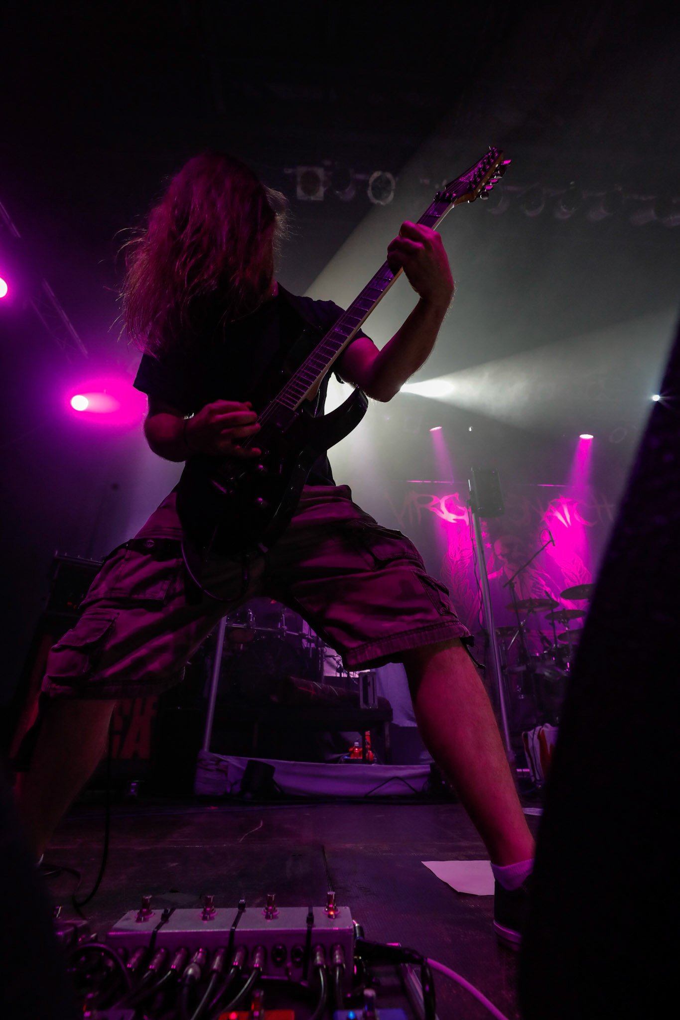 30.11.2018 Knock Out Tour 2018 - Warszawa Progresja -VIRGIN SNATCH  thrash metal, death metal,
Łukasz "Zielony" Zieliński wokal,
Grzegorz "Grysik" Bryła  gitara, 
Paweł Pasek  gitara, 
Piotr "Anioł" Wącisz  gitara basowa, 
Jacek Nowak perkusja,  fot. Andrzej Wasilkiewicz/Reporter