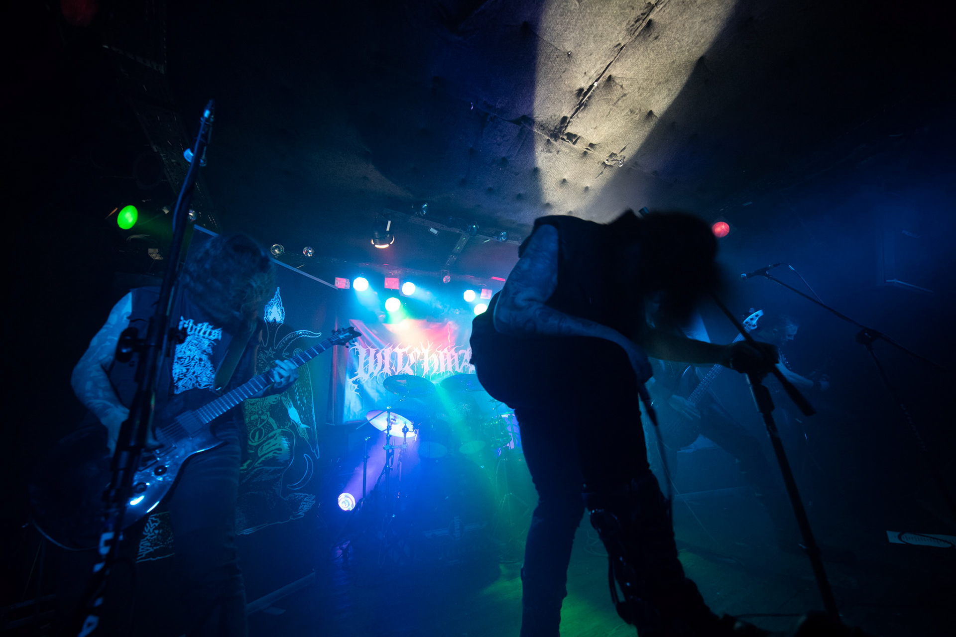 14.01.2019r. Witchmaster,  trasa XX years of Violence & Blasphemy klub VooDoo  Warszawa.  fot. Andrzej Wasilkiewicz/Reporter