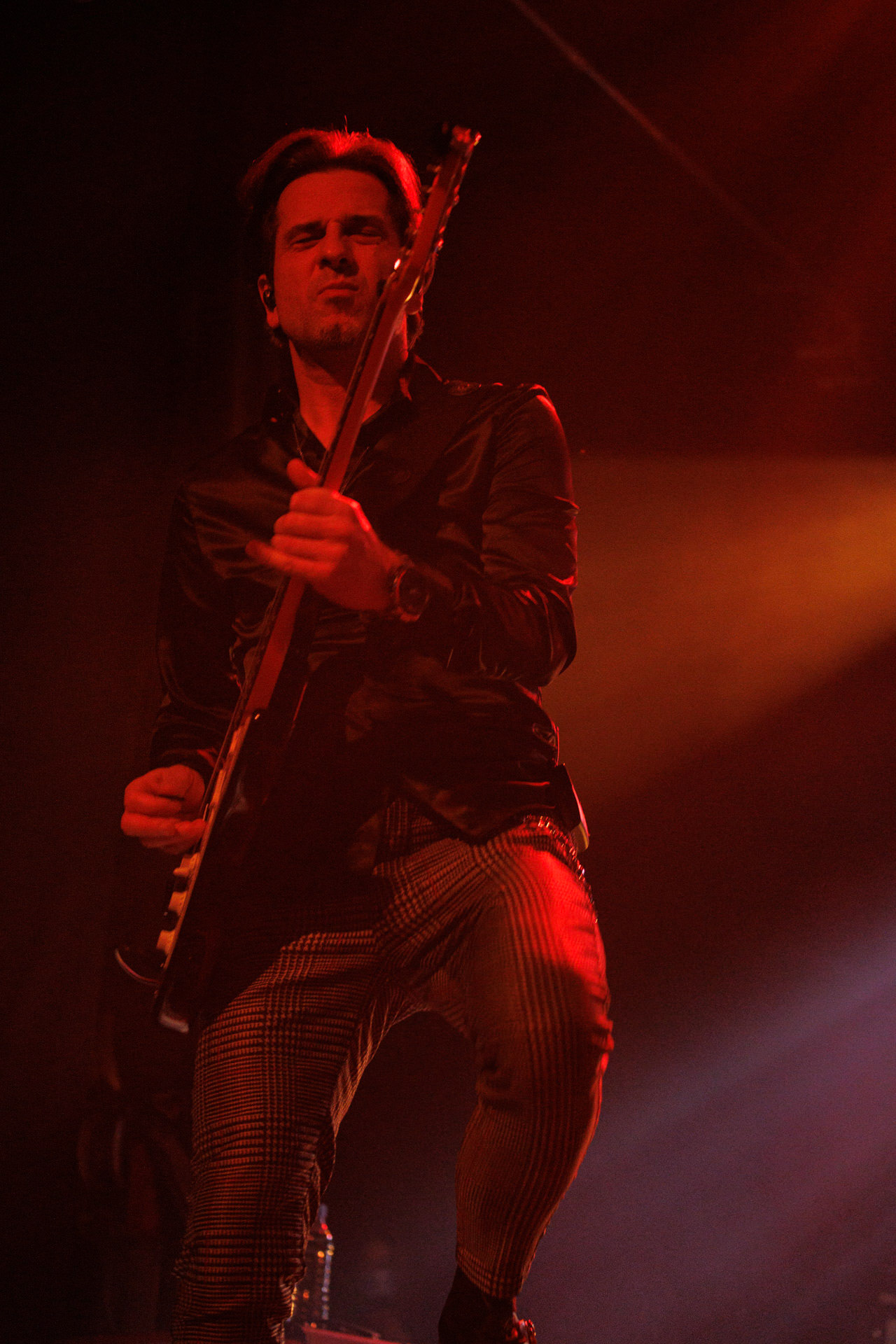 Koncerty Lady Pank - LP1 - w Klubie Stodola. LP1 - 35 lata od premiery albumu.n/z. Jan Borysewicz – gitara,  n/z. Janusz Panasewicz – wokal, n/z. Kuba Jabłoński – perkusja n/z. Krzysztof Kieliszkiewicz – gitara basowa, n/z. Michał Sitarski – gitara, stały sideman, n/z. Wojtek Olszak – instrumenty klawiszowe, Fot. Andrzej kaziq Wasilkiewicz/Reporter