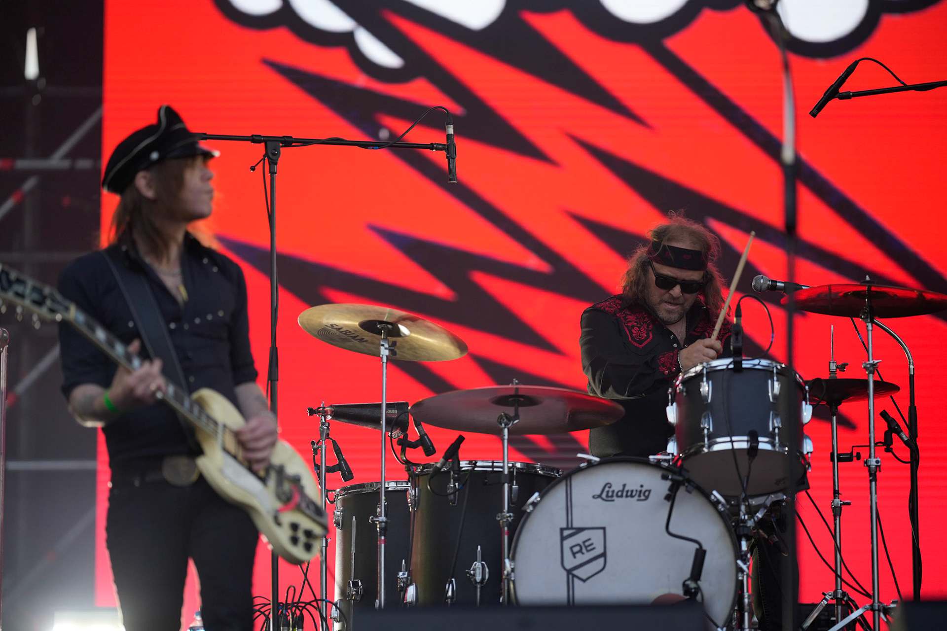 9.06.2023 The Hellacopters dzien drugi festiwaluMystic Festival 2023, Stocznia Gdanska fot. Andrzej Wasilkiewicz/Reporter