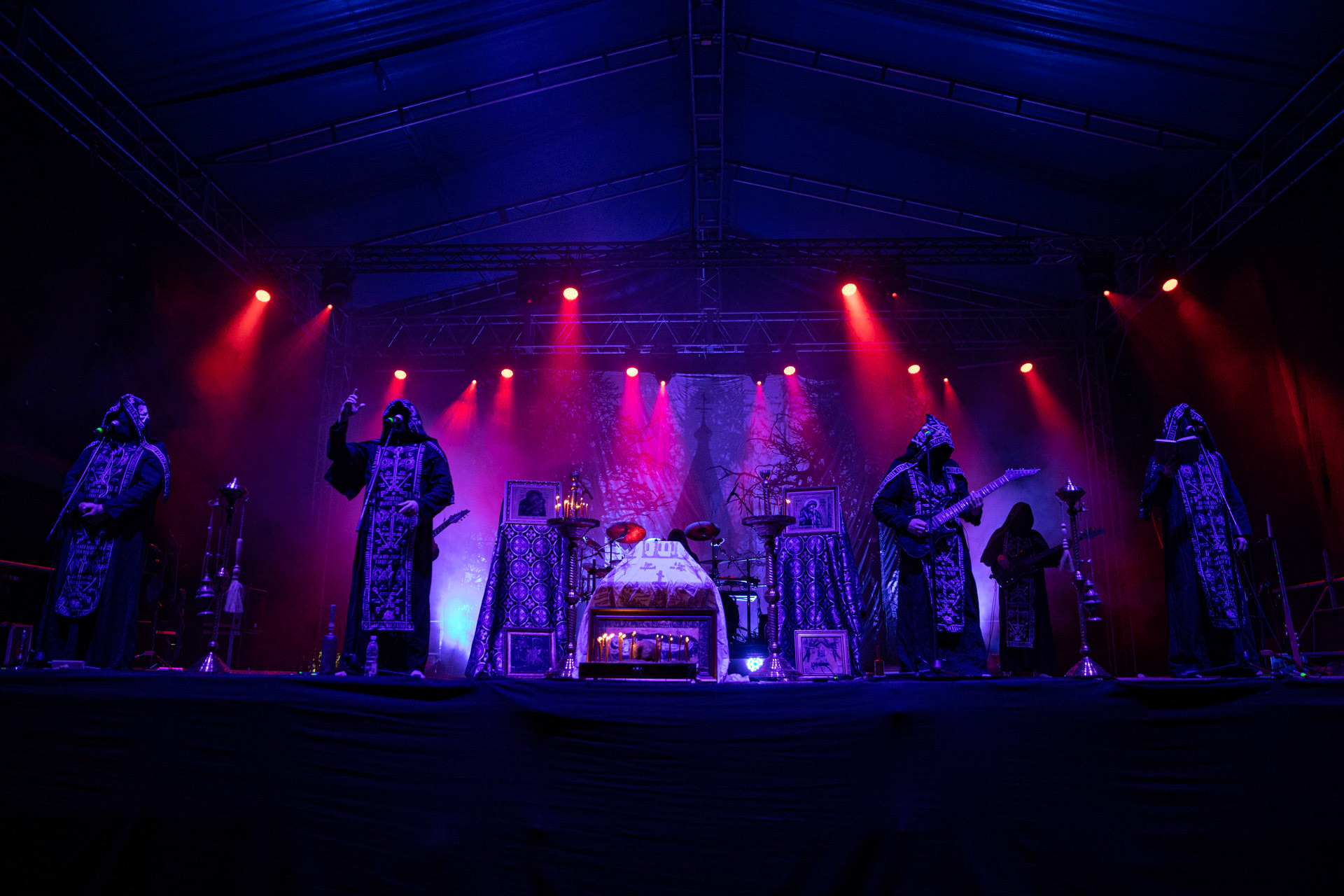 24.09.2021 Batushka - Krzysztof Drabikowski  koncert Warszawa, Progresja. fot. Andrzej Wasilkiewicz/Reporter