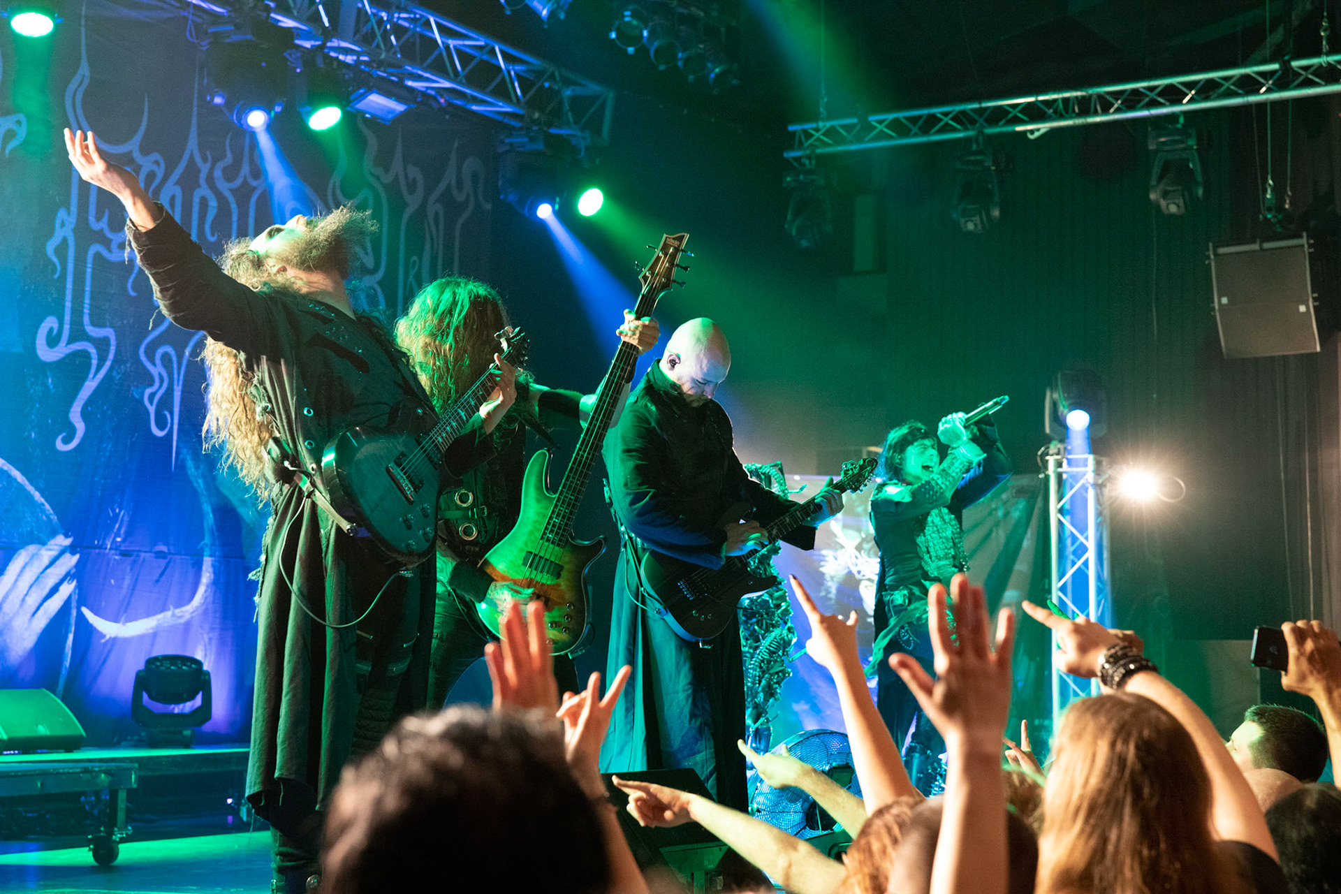 CRADLE OF FILTH - UK. black metal, metal symfoniczny, metal gotycki,
Dani Filth - Vocals,
Martin Skaroupka - Drums, Keyboards and Orchestrations,
Daniel Firth - Bass,
Richard Shaw - Guitar,  
Ashok - Guitar,  
Lindsay Schoolcraft - Narrative vocals,
Nuclear Blast Records
Knockoutprod
fot. Andrzej kaziq Wasilkiewicz/Reporter