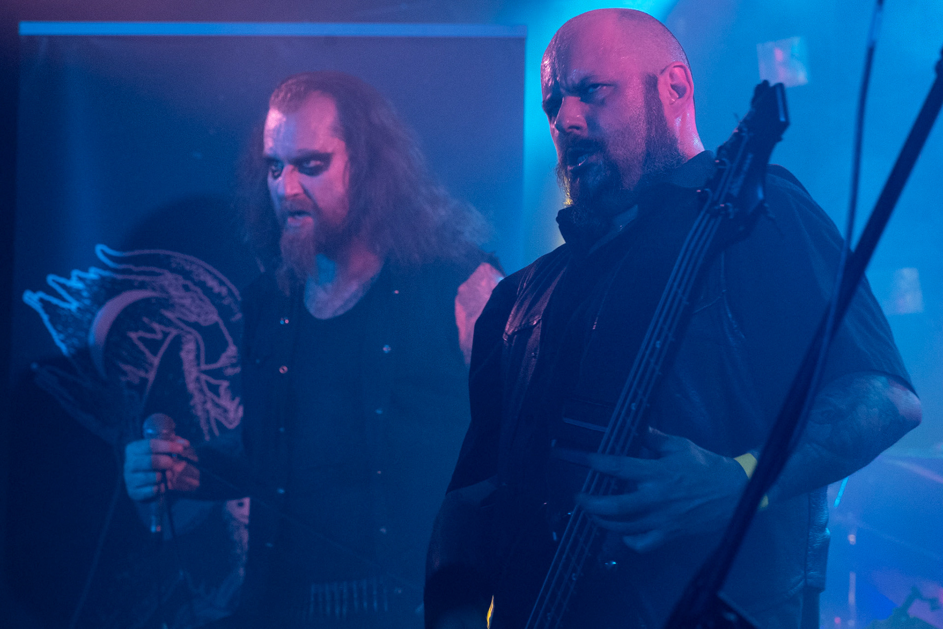 14.01.2019r. Witchmaster,  trasa XX years of Violence & Blasphemy klub VooDoo  Warszawa.  fot. Andrzej Wasilkiewicz/Reporter