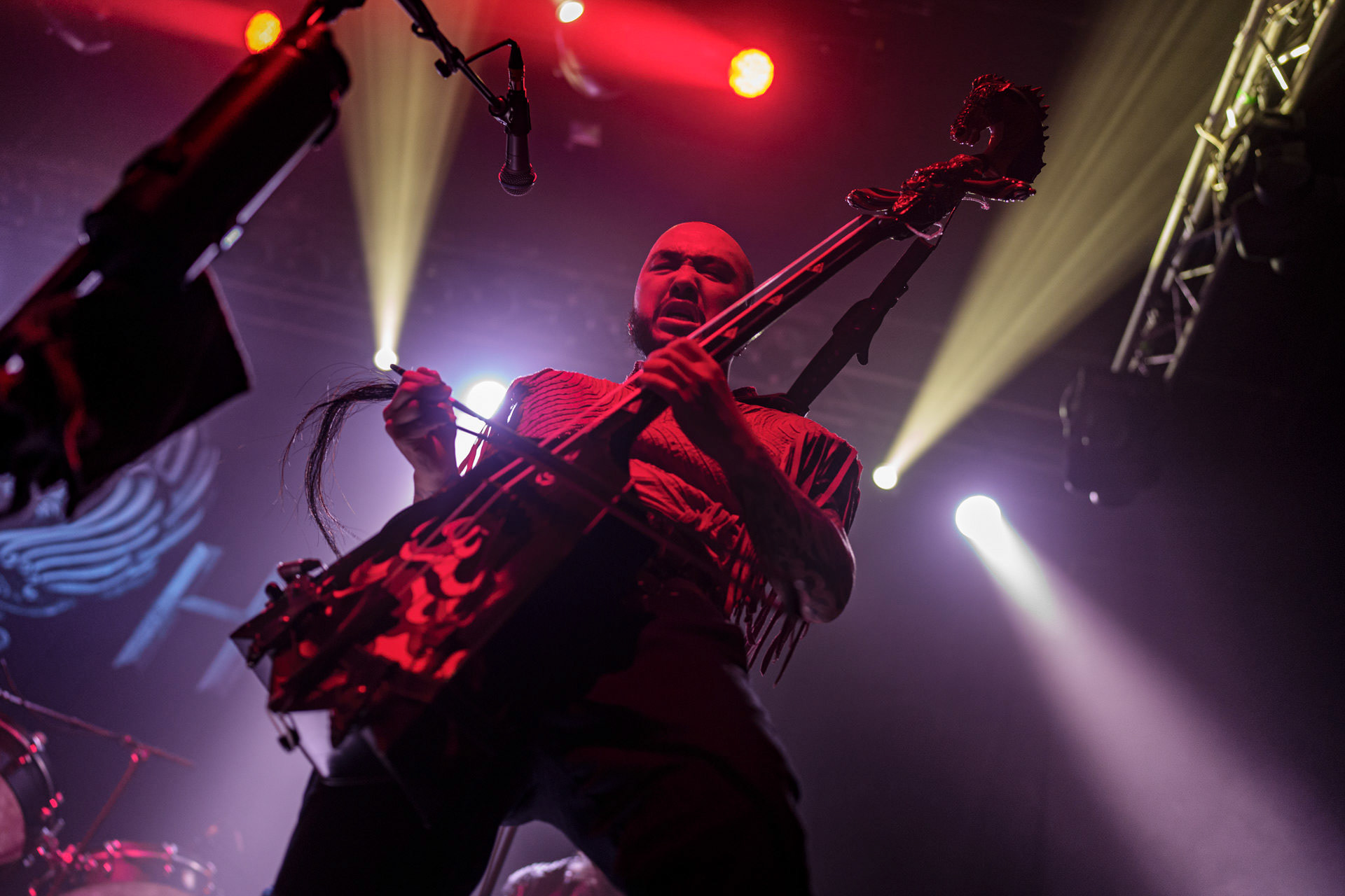 5.11.2022 The HU - koncert mongolskiej folk-metlowej grupy w warszawskiej Progresji.Produkcja Knock Out Productions,fot. Andrzej Wasilkiewicz/Reporter