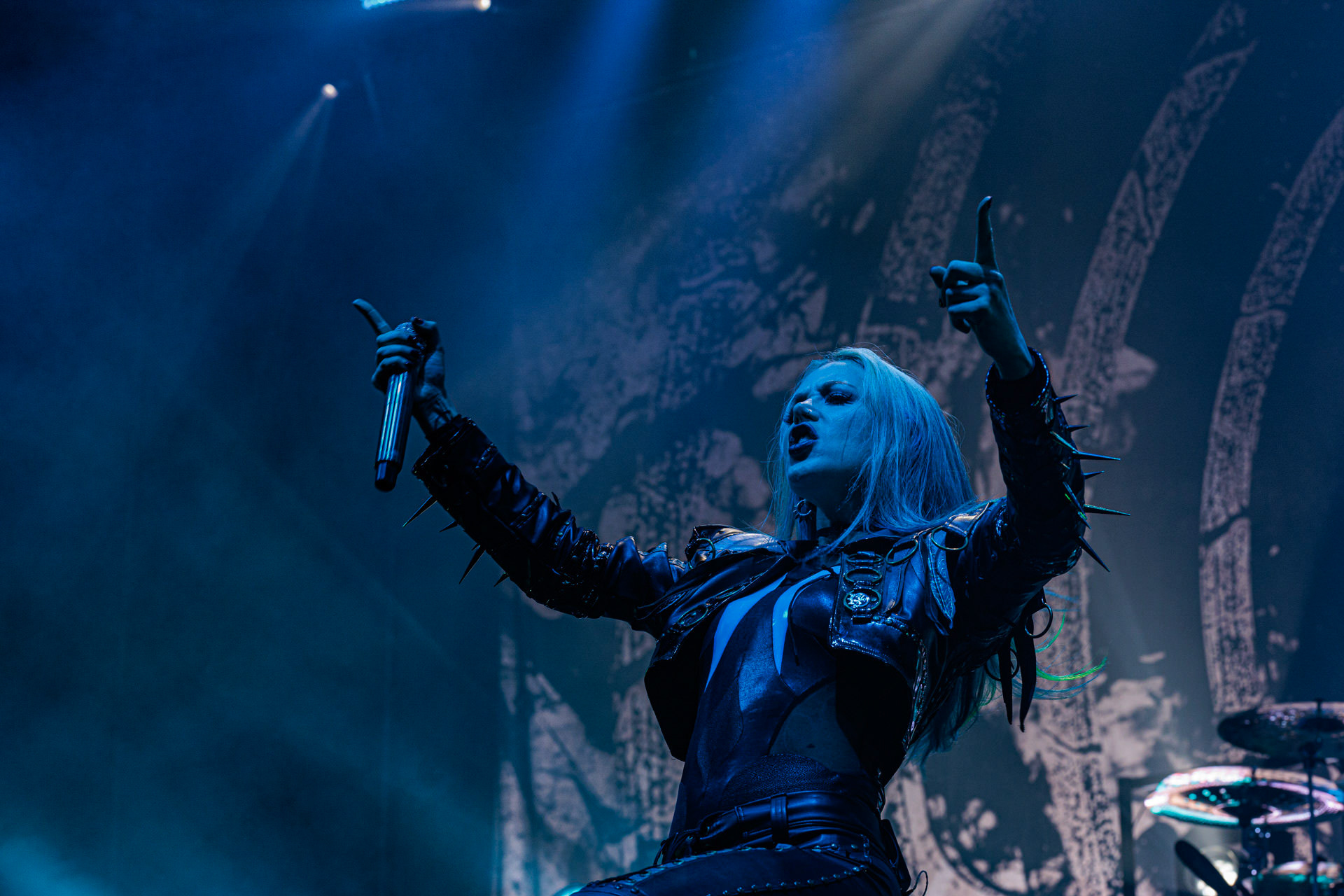 19.10.2022 ARCH ENEMY  - The European Siege 2022,Spodek Katowice Poland,fot. Andrzej Wasilkiewicz/Reporter