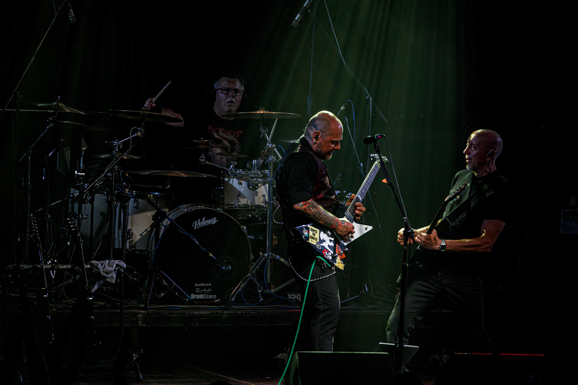 9.07.2022 Illusion Frozen Sun Fest 2022, Warszawa, klub Progresja, n/z Pawel Herbasch – perkusjan/z Tomasz Lipnicki – gitara, wokal,n/z Jerzy Rutkowski – gitaran/z Jarosław Smigiel – gitara basowaFot. Andrzej Wasilkiewicz/Reporter