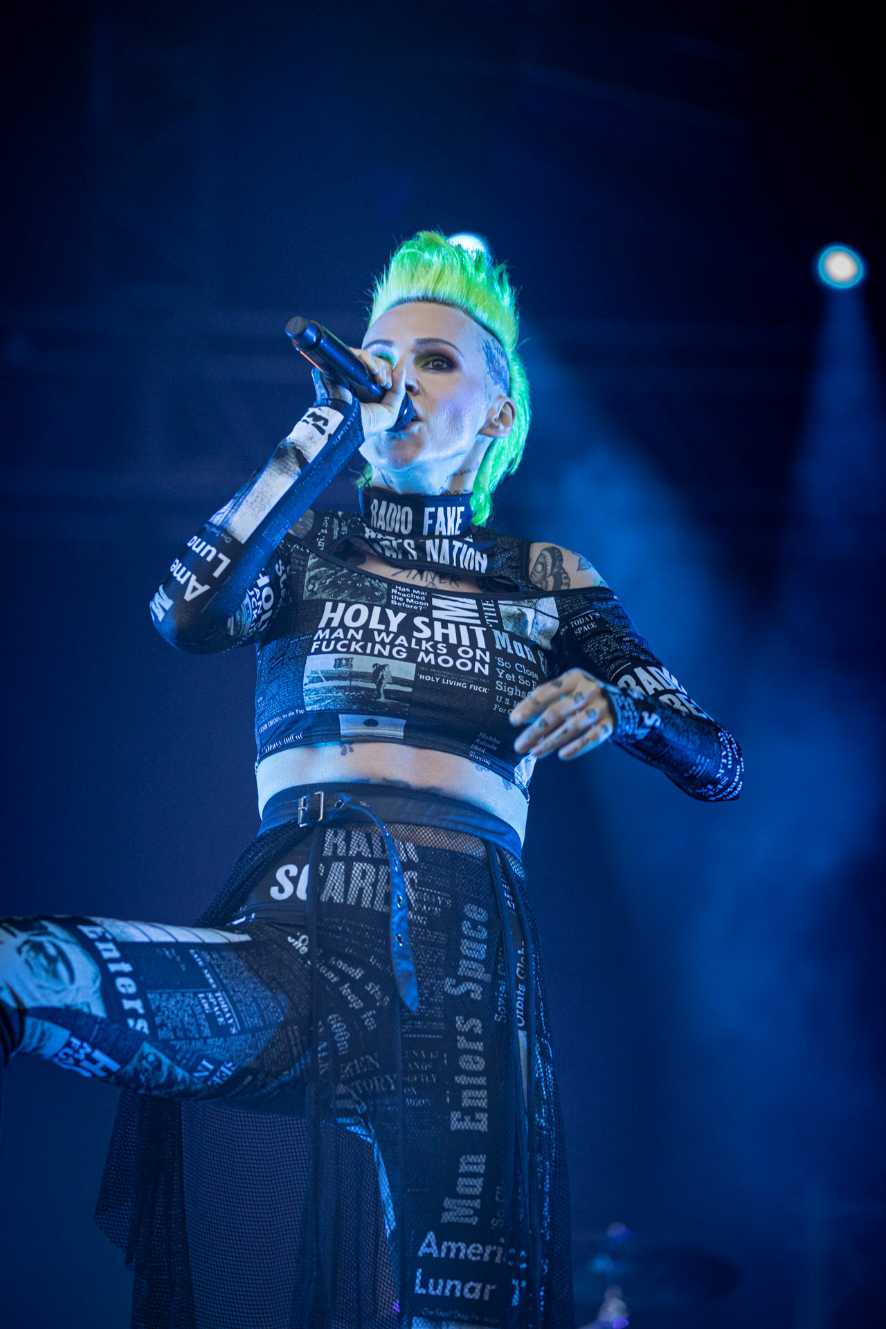 30.07.2021 Agnieszka Chylinska - koncert 25 lat na scenie! Warto bylo szalec. Warszawa Gramy do Woli Progresja.n/z Agnieszka Chylinska – wokal,Pop, pop-rock, hardrock, heavy metal,Fot. Andrzej Wasilkiewicz/Reporter