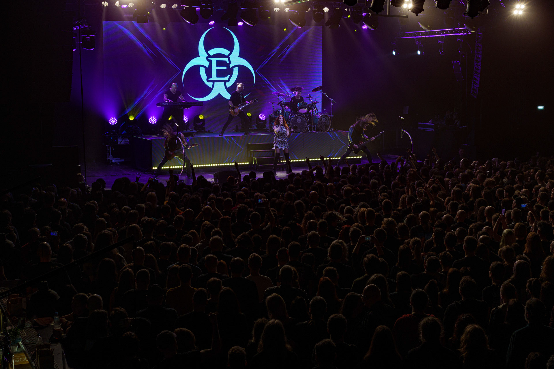 25.03.2023 EPICA - symfoniczny metal, metal progresywny. Klub Progresja, Warszawa, Knock Out Productions. fot. Andrzej Wasilkiewicz/Reporter