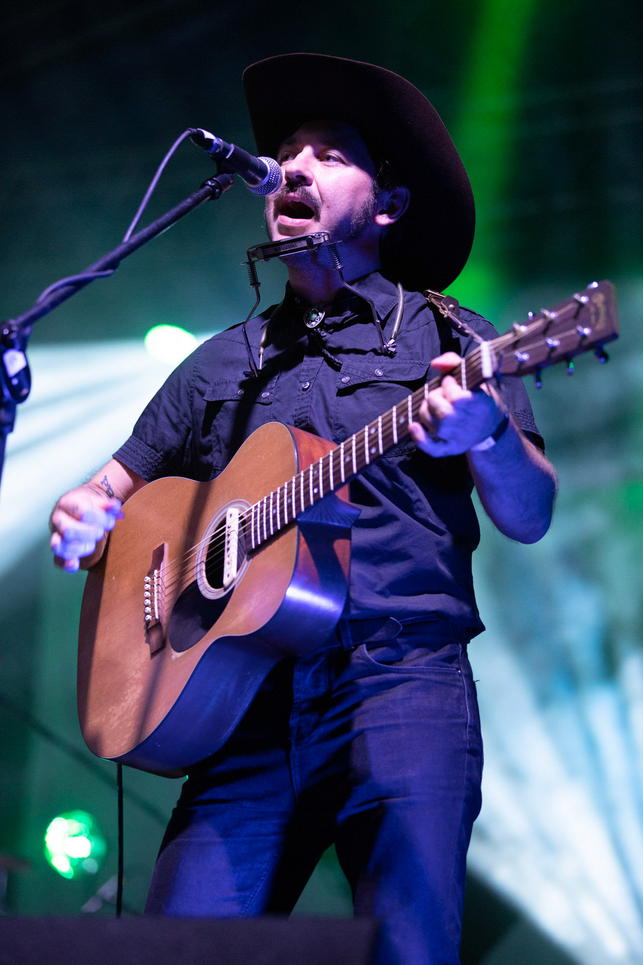 13.08.2021 koncert Me And That Man w Warszawie,Letnia scena Progresji, Gramy do Woli.n/z Sasha Boole - gitara, wokal,Fot. Andrzej Wasilkiewicz/Reporter