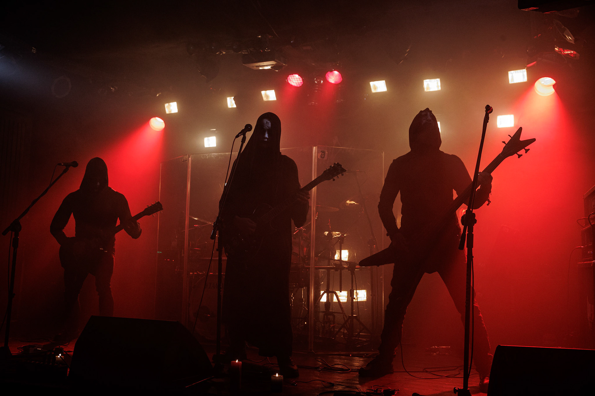 8.01.2022 Amalekim blackmetal, pure black metal.Koncert Czwarta Fala MMXXII klub VooDoo Warszawa.Fot. Andrzej Wasilkiewicz/Reporter