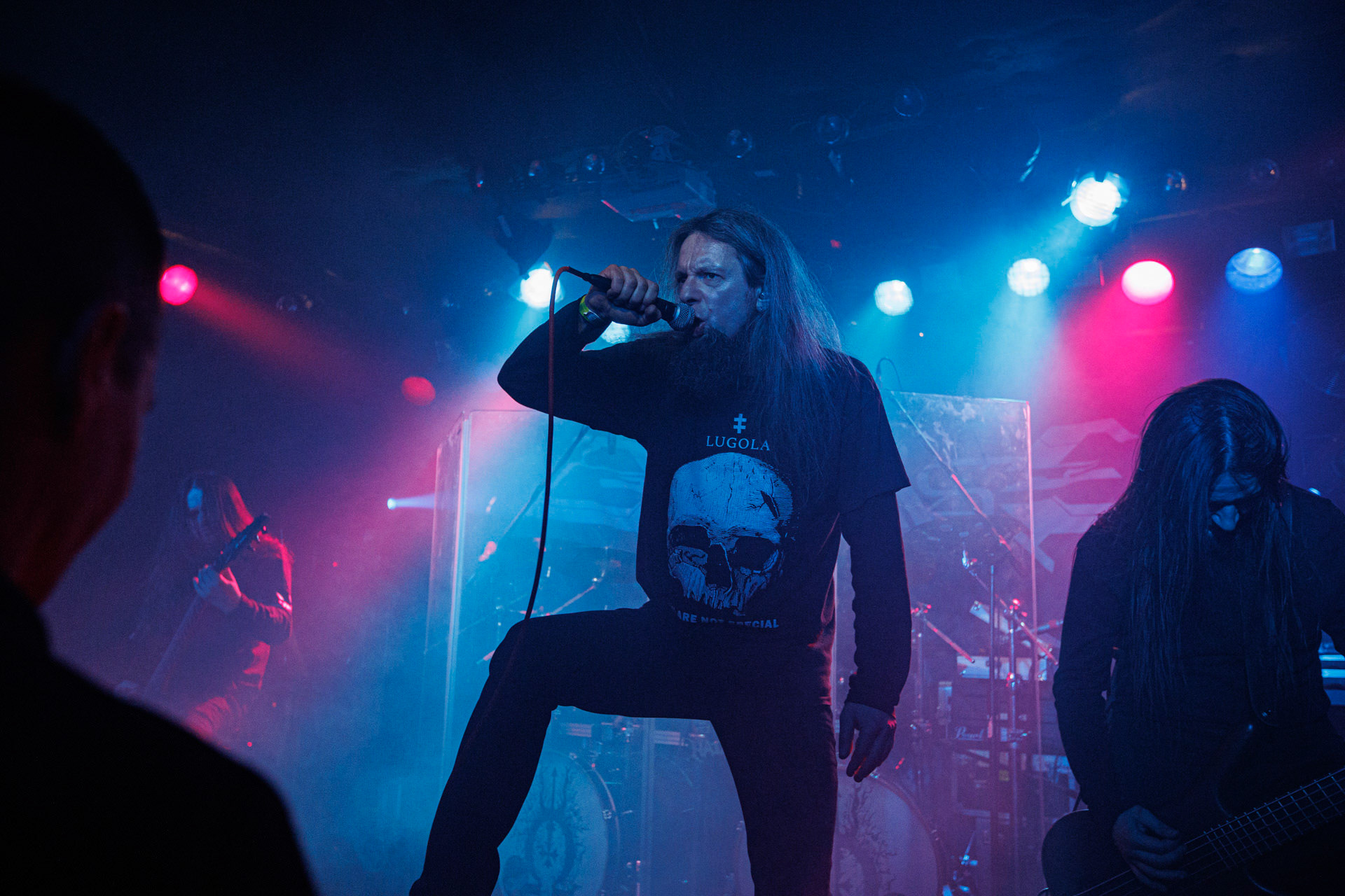 18.03.2022 Thy Disease - INFERNALIS RESURGENTIS - Warszawski koncert zespolu Thy Disease.Black metal, death metal, polski metal.n/z Martin – vocals n/z Yanuary – guitar n/z Andrew – bass n/z Ireq – drumsfot. Andrzej Wasilkiewicz/Reporter