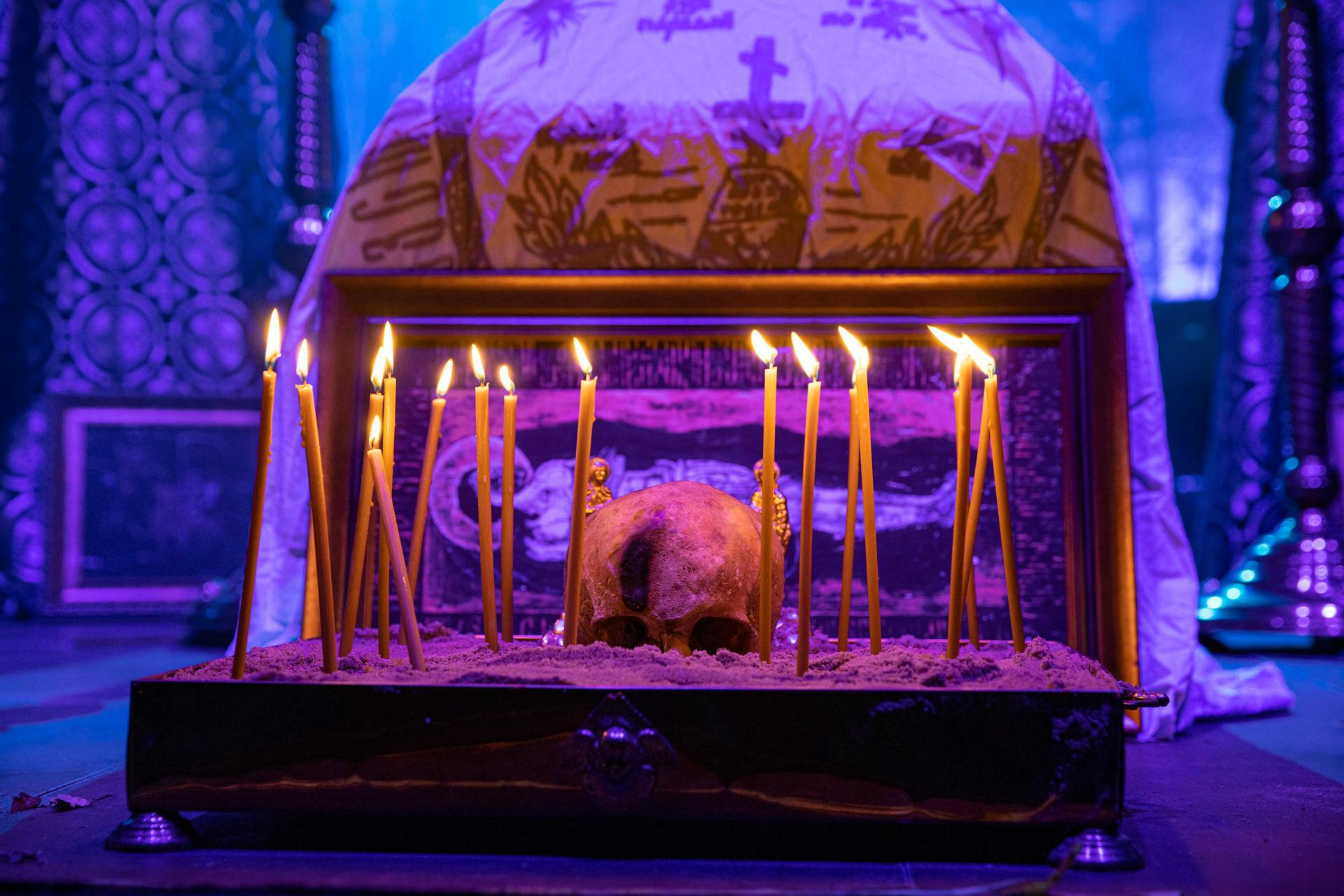 24.09.2021 Batushka - Krzysztof Drabikowski  koncert Warszawa, Progresja. fot. Andrzej Wasilkiewicz/Reporter