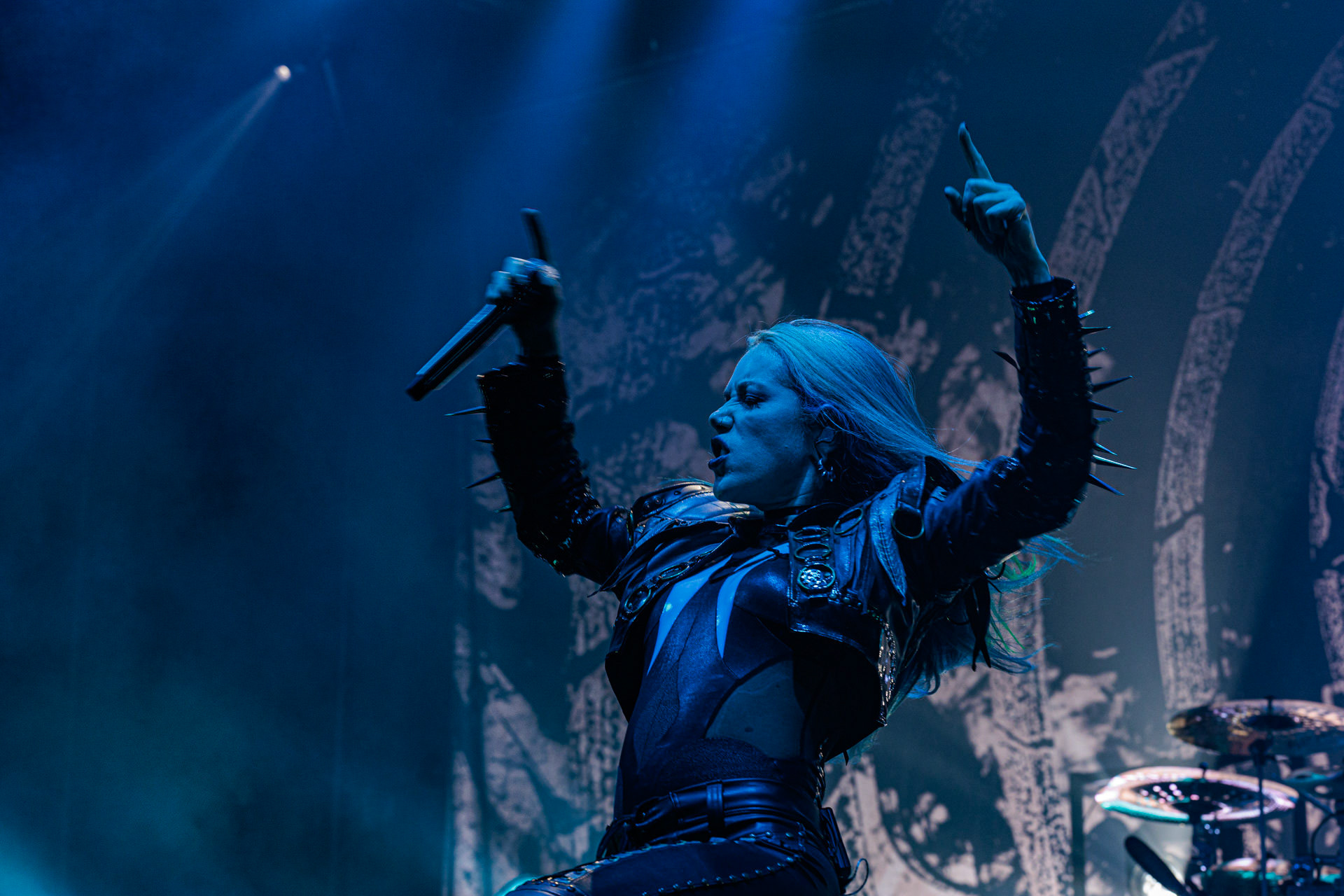 19.10.2022 ARCH ENEMY  - The European Siege 2022,Spodek Katowice Poland,fot. Andrzej Wasilkiewicz/Reporter