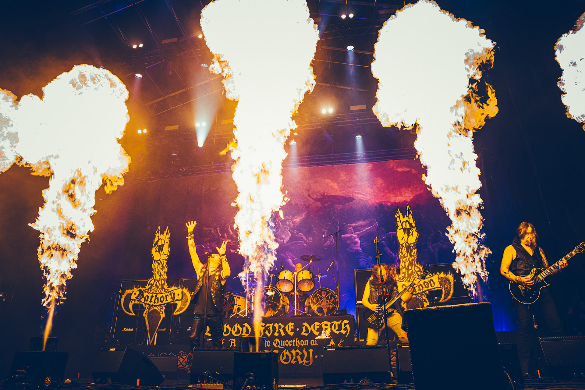 2025.06.7 Blood Fire and Death (Tribute to Bathory) - Mystic Festival 2025, Gdansk, MYSTIC COALITION fot. Andrzej Wasilkiewicz/Reporter