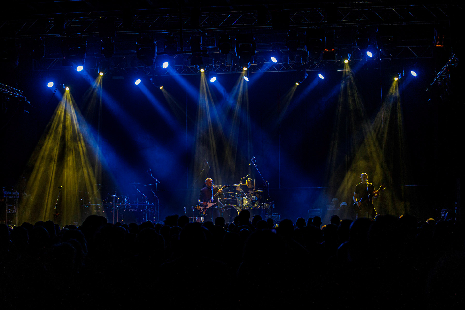 9.07.2022 Illusion Frozen Sun Fest 2022, Warszawa, klub Progresja, n/z Pawel Herbasch – perkusjan/z Tomasz Lipnicki – gitara, wokal,n/z Jerzy Rutkowski – gitaran/z Jarosław Smigiel – gitara basowaFot. Andrzej Wasilkiewicz/Reporter