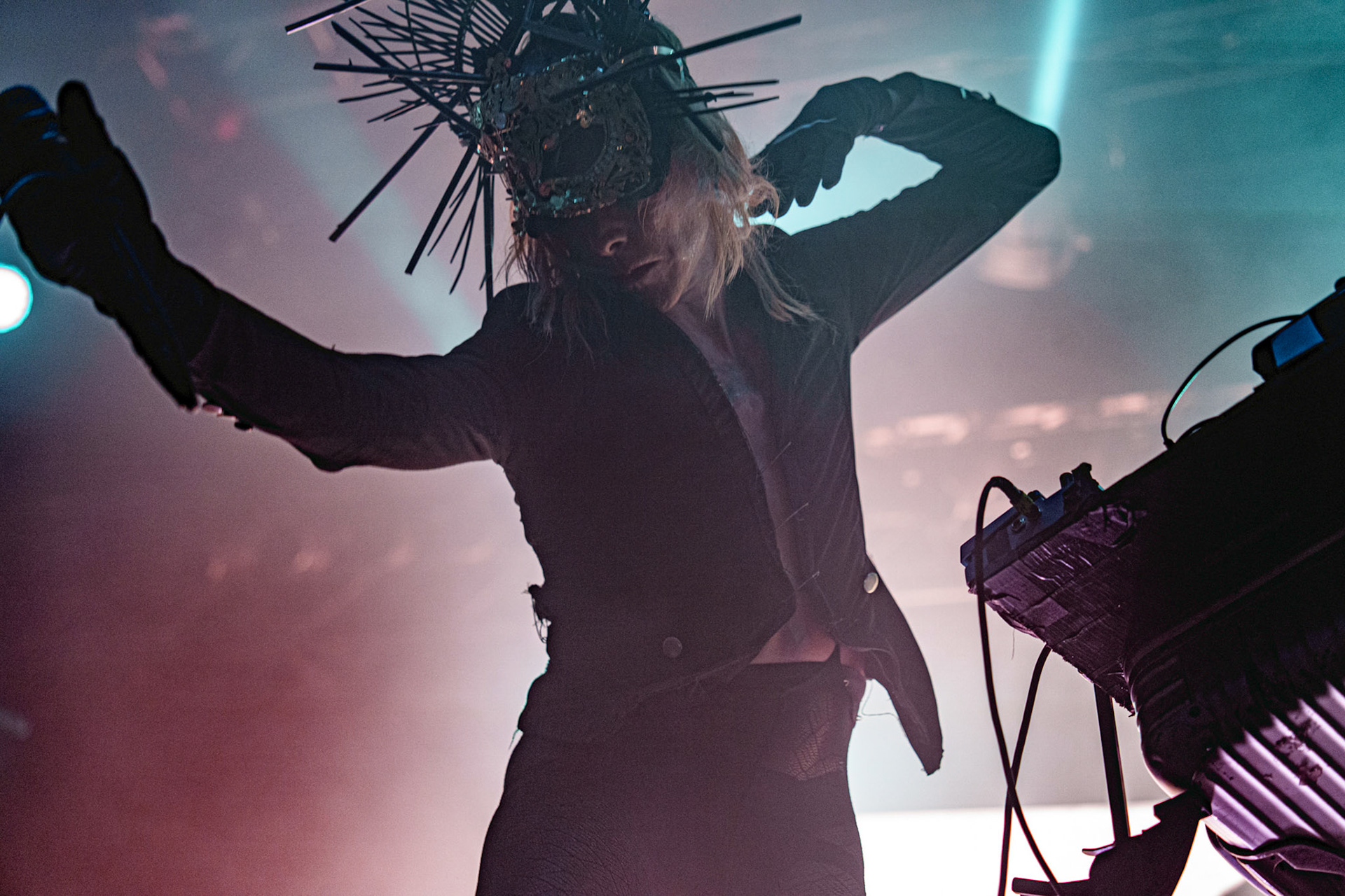 22.10.2021 Chris Corner - jako IAMX, klub Progresja, Warszawa. fot. Andrzej Wasilkiewicz/Reporter