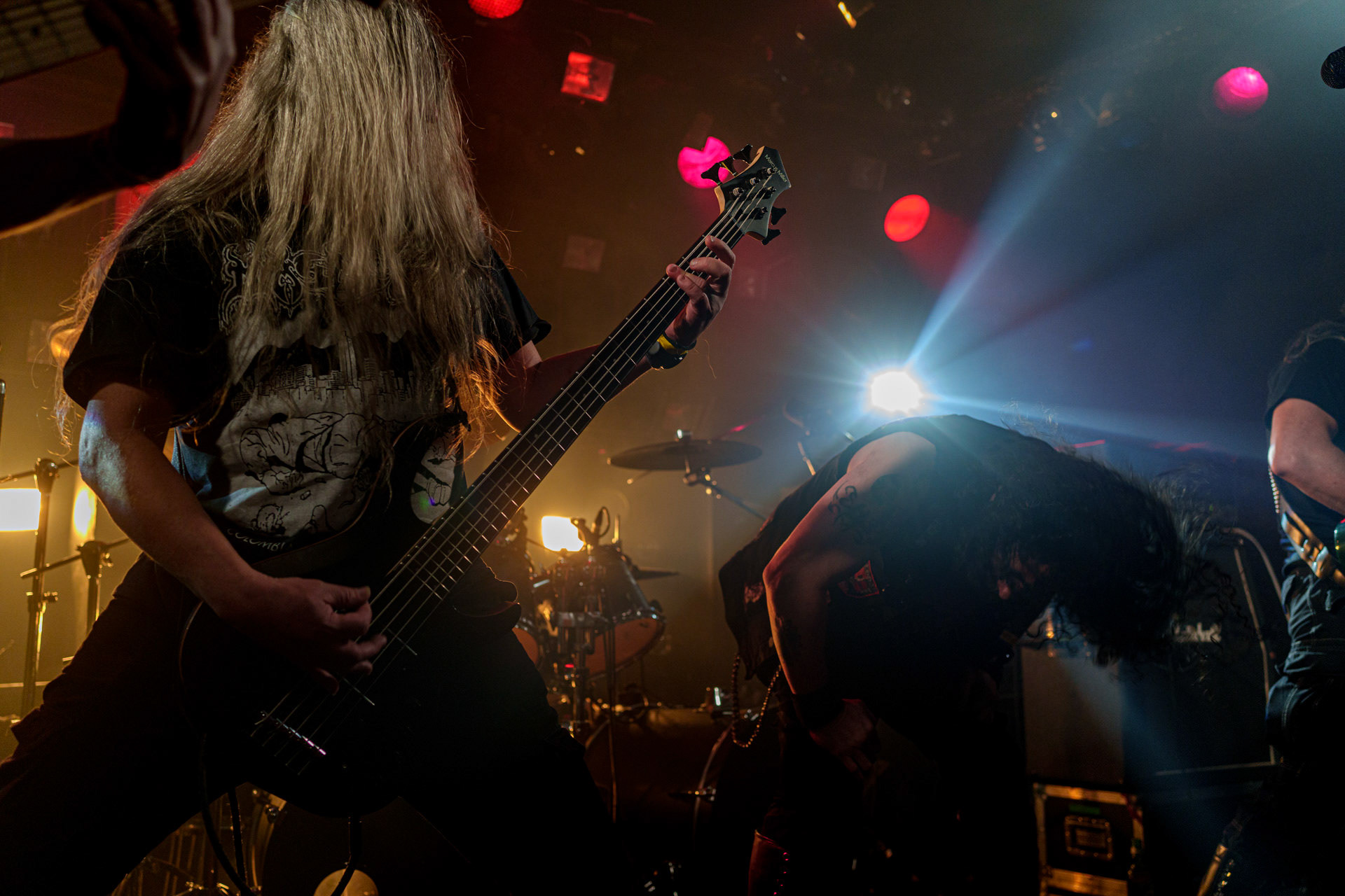 17.03.2023 - MASACRE (death metal, Kolumbia) - Warszawa - VooDoo klub.Left Hand Sounds. fot. Andrzej Wasilkiewicz/kaziq.com