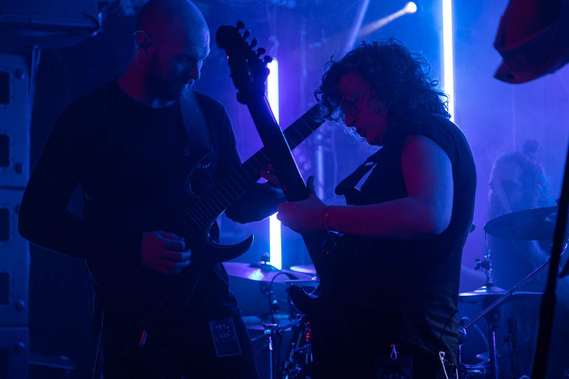 13.09.2022 VOYAGER - Warsaw pop/prog/power/rock/metal.Danny Estrin - Lead Vocals/Keys/Programming,Simone Dow - Guitars,Alex Canion - Bass/Backing Vocals,Scott Kay - Guitars,Ashley Doodkorte - Drums,Produkcja Knock Out Productions,Hydrozagadkafot. Andrzej Wasilkiewicz/kaziq.com