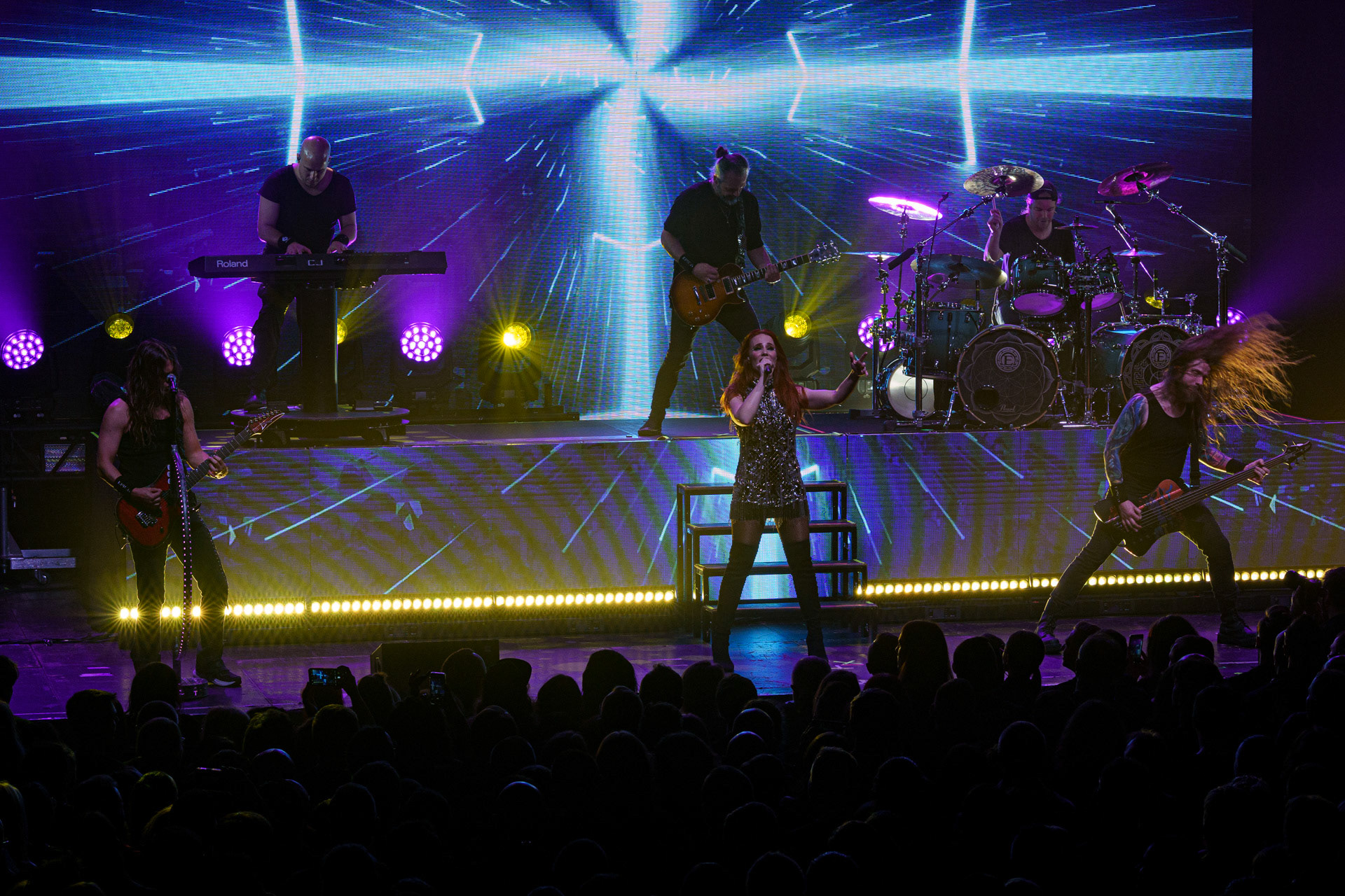 25.03.2023 EPICA - symfoniczny metal, metal progresywny. Klub Progresja, Warszawa, Knock Out Productions. fot. Andrzej Wasilkiewicz/Reporter