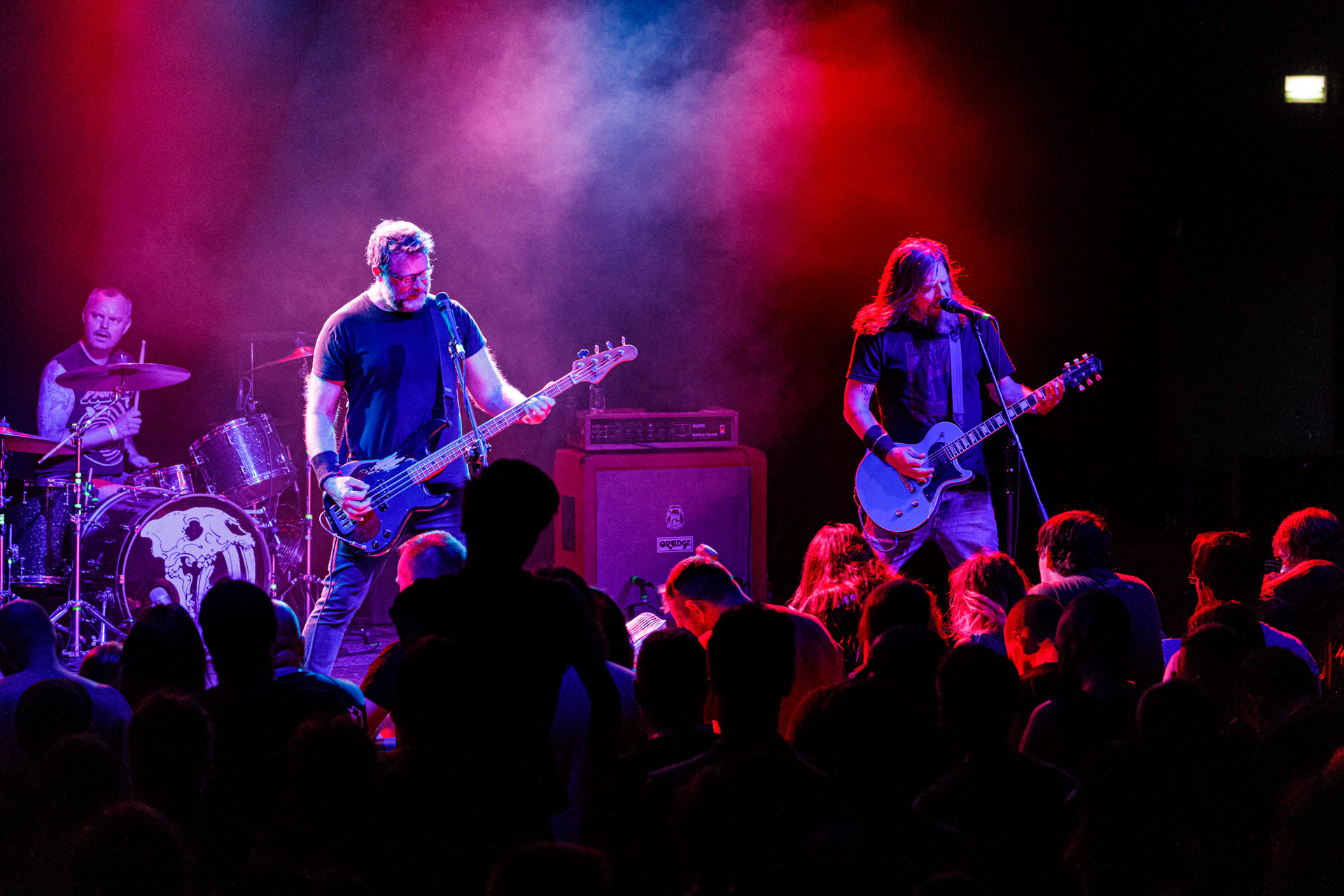 26.06.2022 koncert RED FANG - USA. Relapse Records - stoner, hard rock, metal.Warszawski koncert w klubie Progresja promuje ostatni album amerykanow - Arrows wydany w 2021r.Produkcja WiniaryBookings. Patronat koncertu Antyradio.fot. Andrzej Wasilkiewicz/Reporter