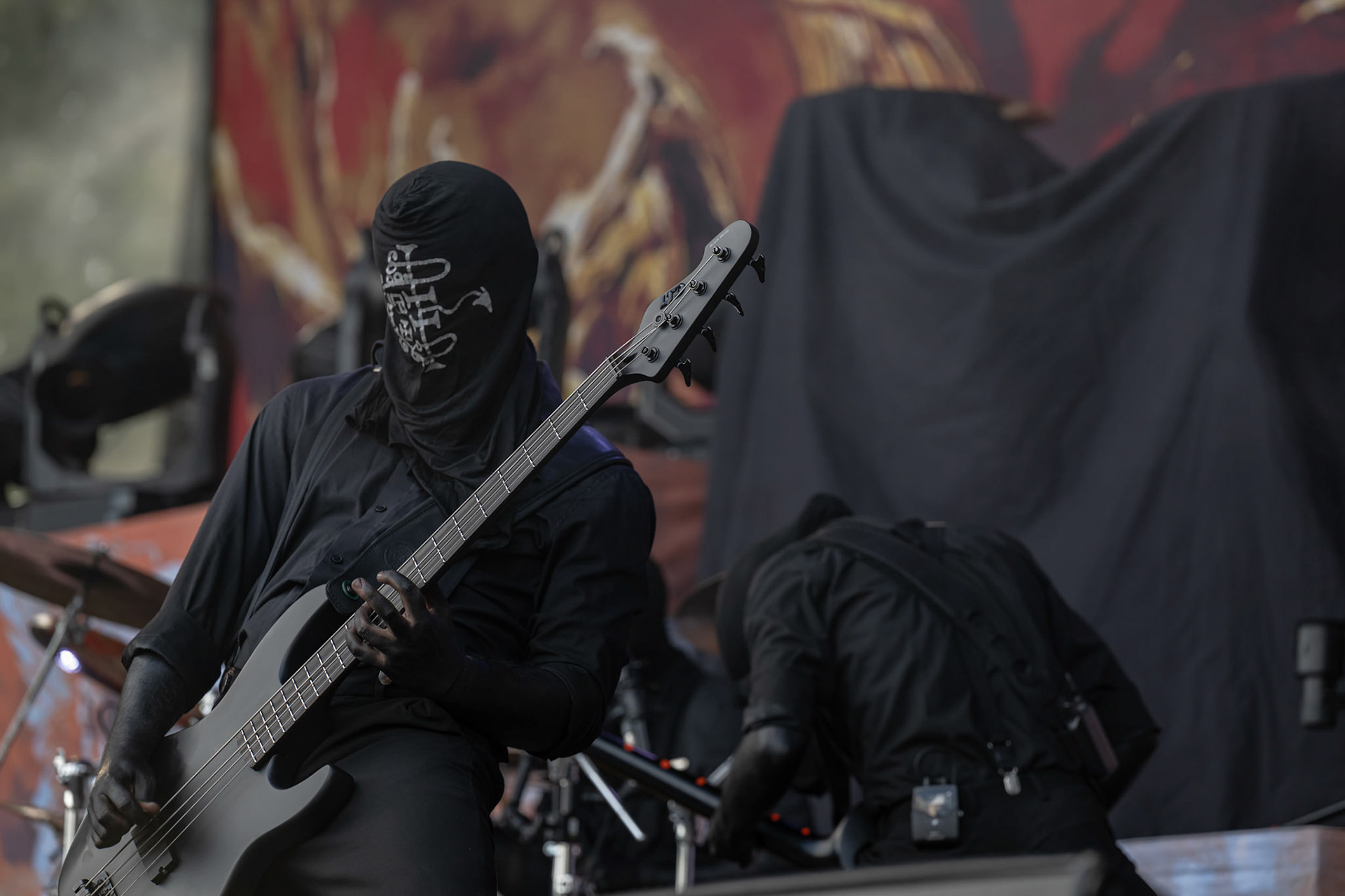 2024.07.21 Gaerea, black metal - Warszawa Letnia Scena Progresji, Knock Out Productions, fot. Andrzej Wasilkiewicz/kaziq.com