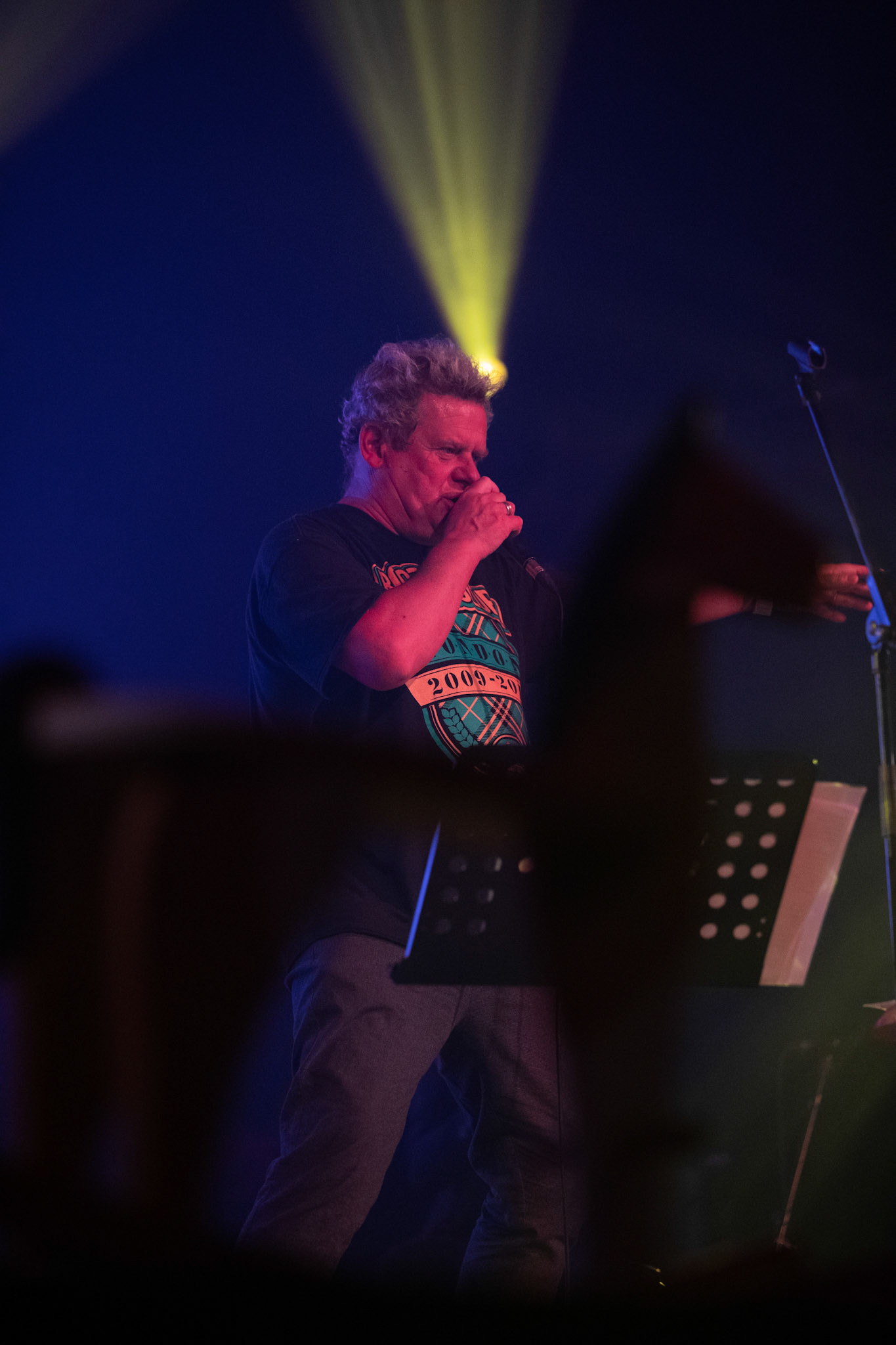 KULT - koncert w Trasy AKUSTIK 2021 - klub Stodola Warszawa 4.06.2021 n/z Kazik Staszewski wokal,Wojciech Jabłonski gitara,Piotr Morawiec gitara,Ireneusz Werenski bas,Tomasz Goehs perkusja,Konrad Wantrych klawisze,Janusz Zdunek trabka,Mariusz Godzina saksofony,Jarosław Wazny puzon,Rock, rock progresywny, rock alternatywny, punk, nowa fala.fot. Andrzej kaziq Wasilkiewicz/kaziq.com