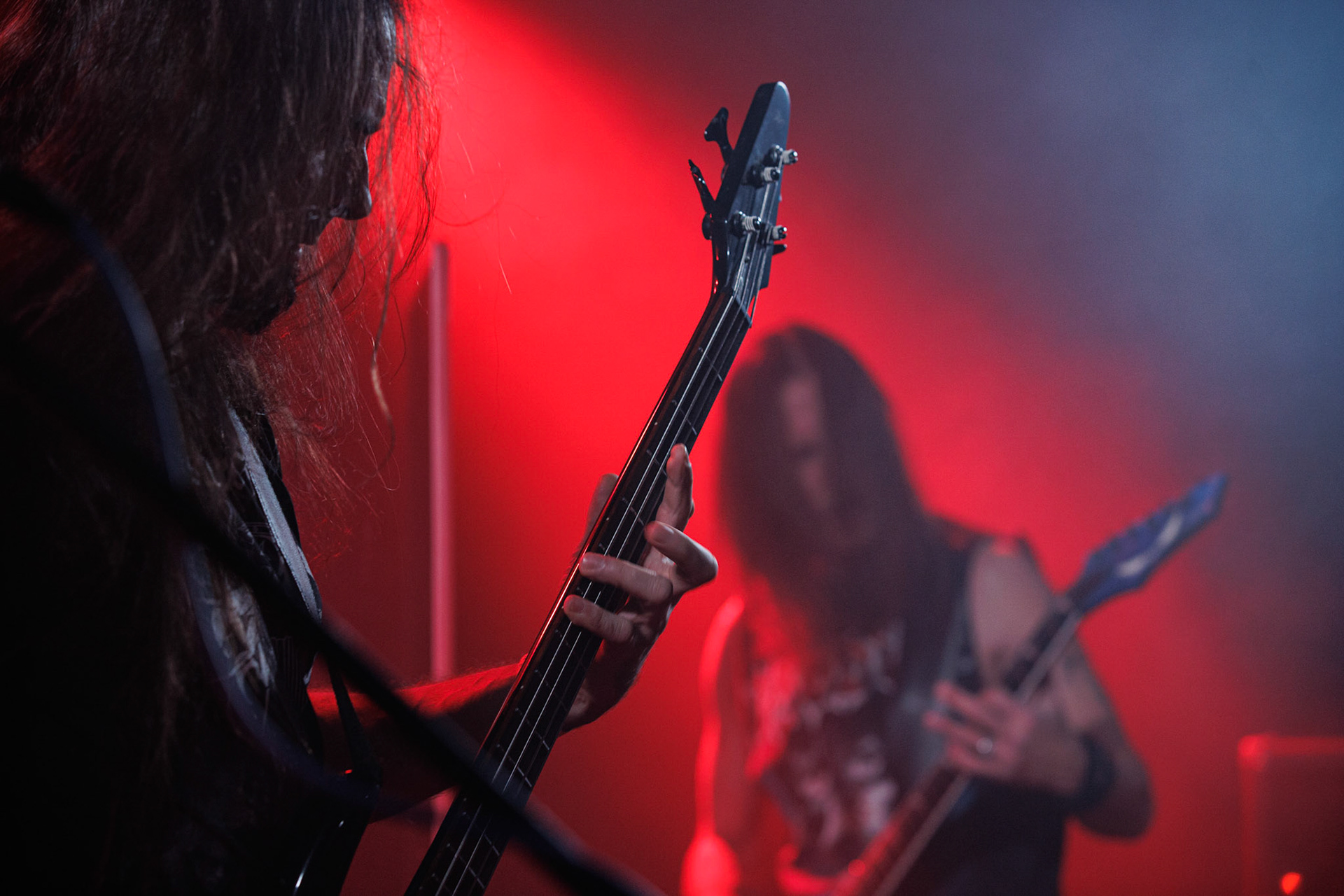 War-Saw - thrashmetal.Koncert Czwarta Fala MMXXII klub VooDoo Warszawa.n/z Marek Agnostic Molenda - gitara,n/z Tomek Zyclon Weglewski - bas,n/z Pawel Abaddon Rekowski - gitara,n/z Sylwia Papierska - wokal,n/z Pawel Pawulon Jaroszewicz - drums,Fot. Andrzej Wasilkiewicz/kaziq.com