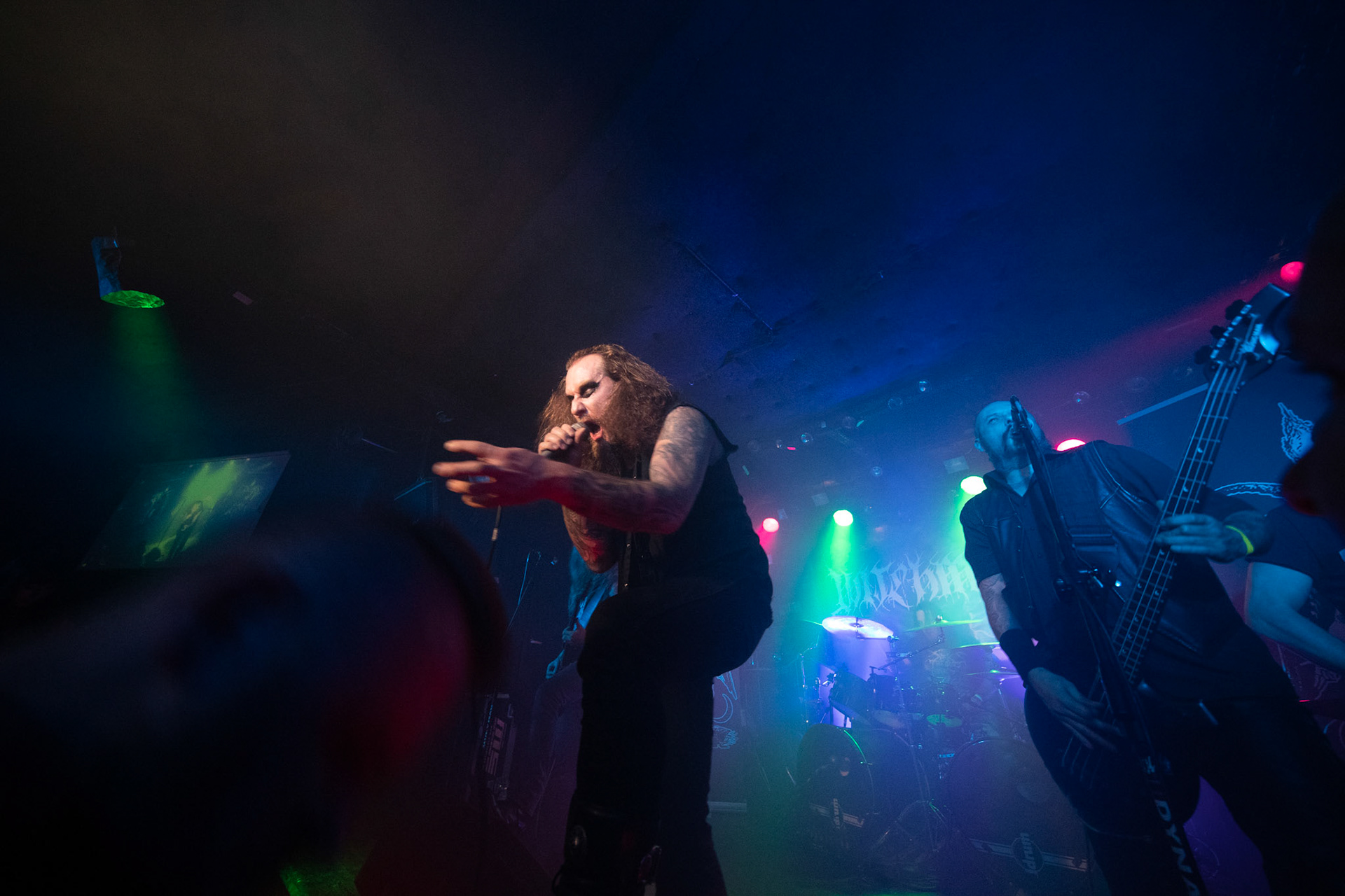 14.01.2019r. Witchmaster,  trasa XX years of Violence & Blasphemy klub VooDoo  Warszawa.  fot. Andrzej Wasilkiewicz/Reporter