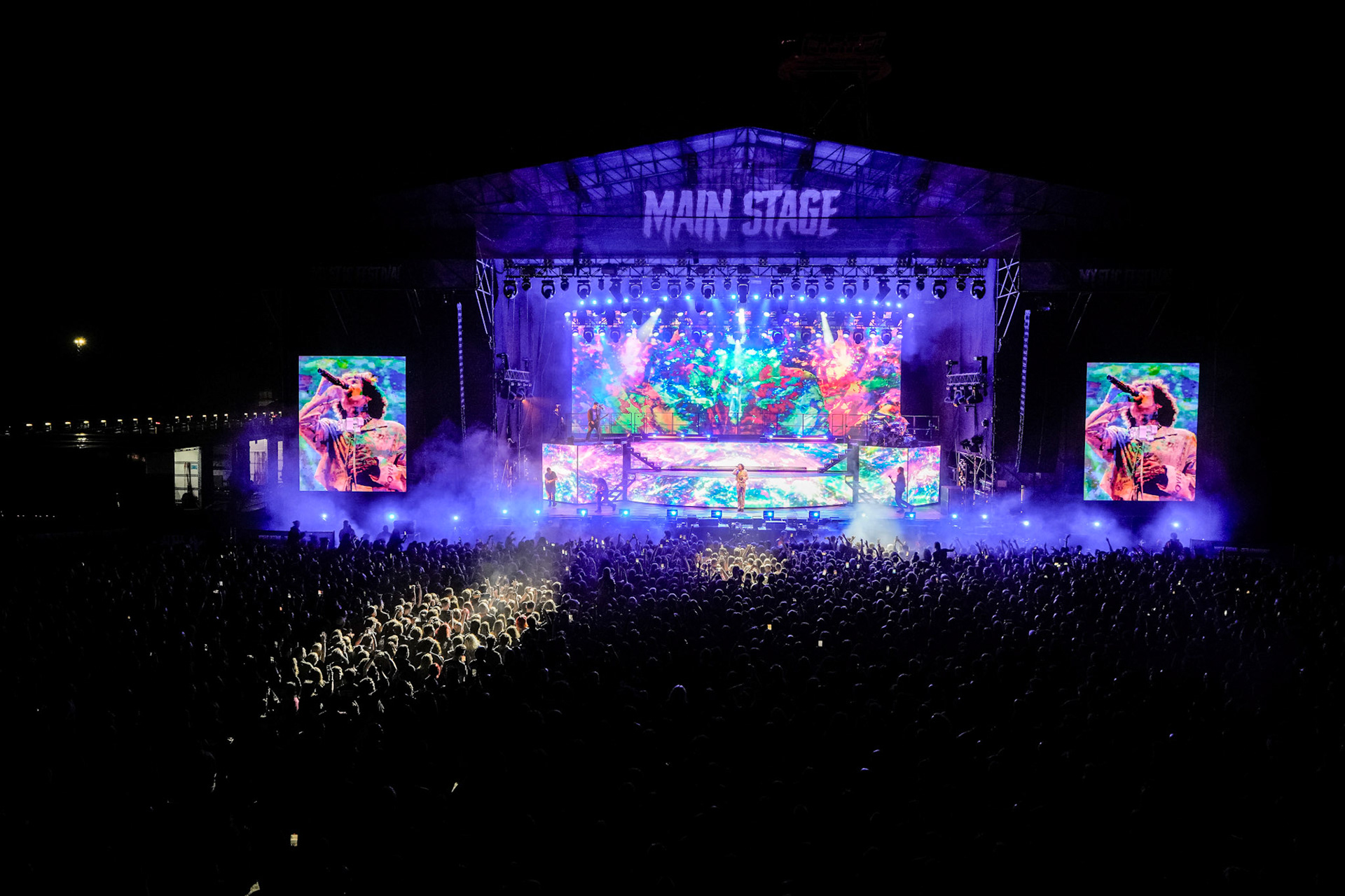 8.06.2024 BRING ME THE HORIZON - Mystic Festival 2024 Gdansk. Dzień trzeci. fot. Andrzej Wasilkiewicz/Reporter