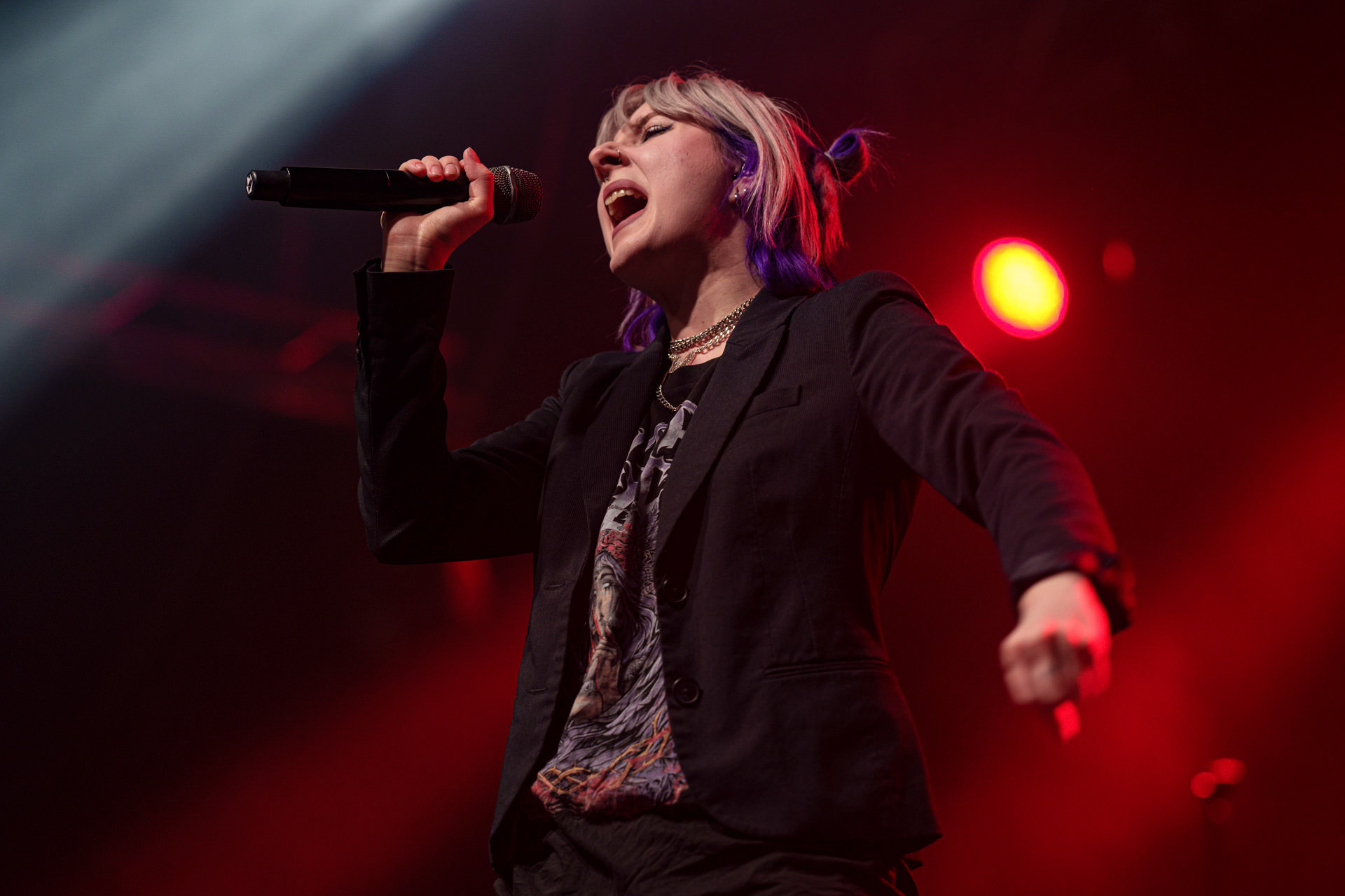 18.03.2023 - FUTURE PALACE - post-hardcore, metalcore, w warszawskiej Progresji.Knock Out Productions. Fot. Andrzej Wasilkiewicz/Reporter