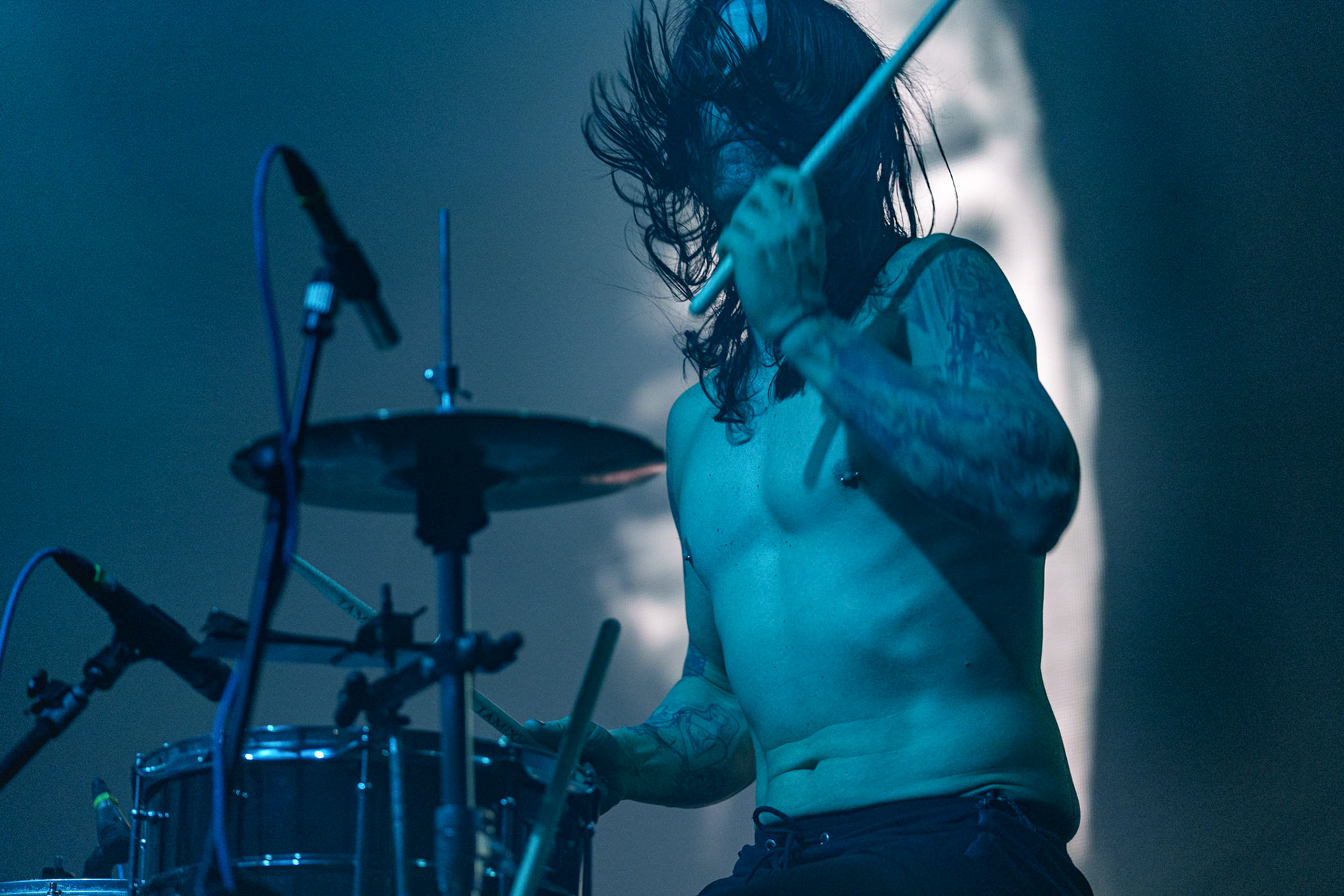 22.10.2021 Chris Corner - jako IAMX, klub Progresja, Warszawa. fot. Andrzej Wasilkiewicz/Reporter