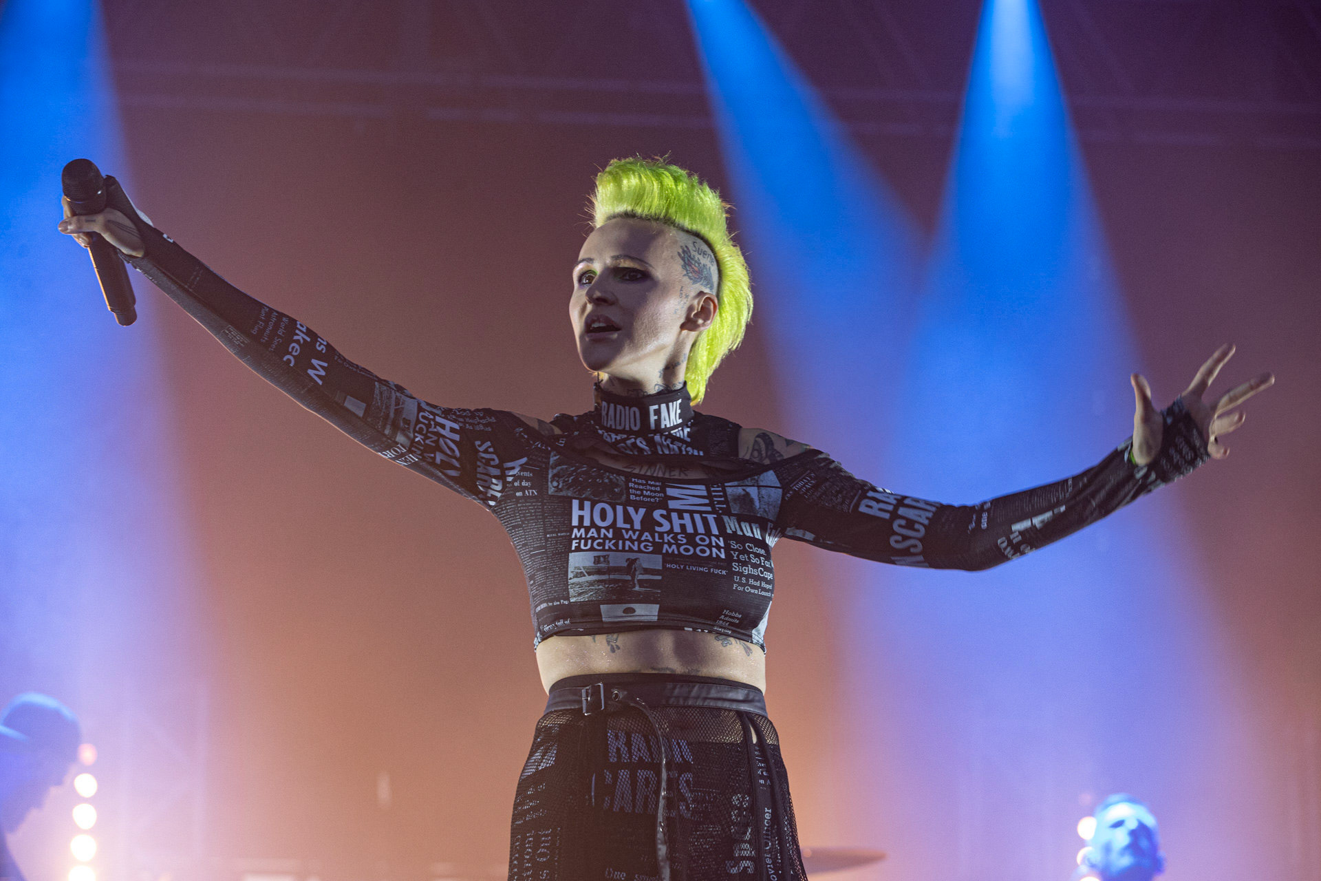 30.07.2021 Agnieszka Chylinska - koncert 25 lat na scenie! Warto bylo szalec. Warszawa Gramy do Woli Progresja.n/z Agnieszka Chylinska – wokal,Pop, pop-rock, hardrock, heavy metal,Fot. Andrzej Wasilkiewicz/Reporter