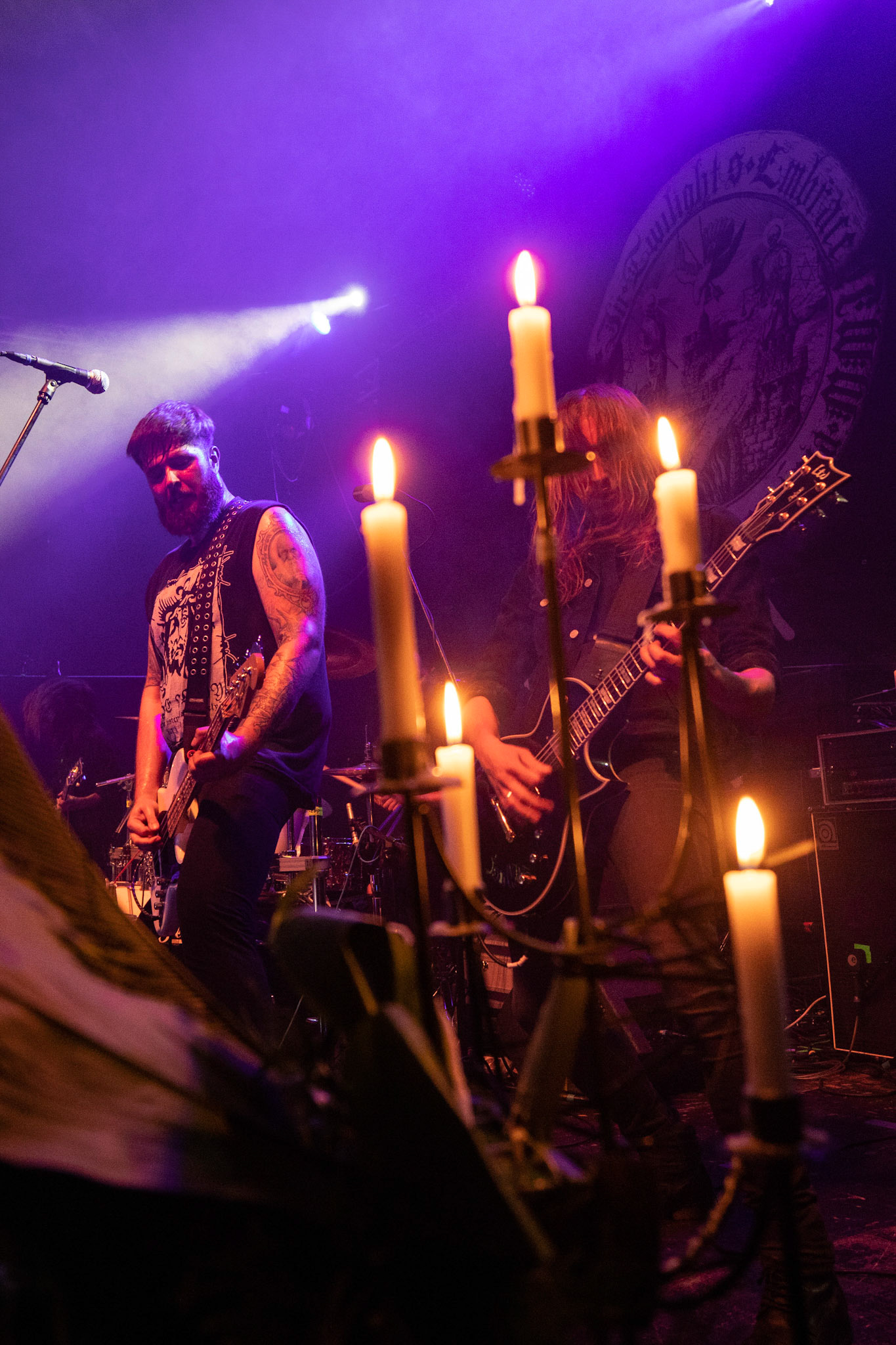 IN TWILIGHT’S EMBRACE - Polska - death metal, black metal,
koncert w Warszawskiej Progresji w ramach trasy Ecclesia Diabolica Baltica.
fot. Andrzej Wasilkiewicz/Reporter