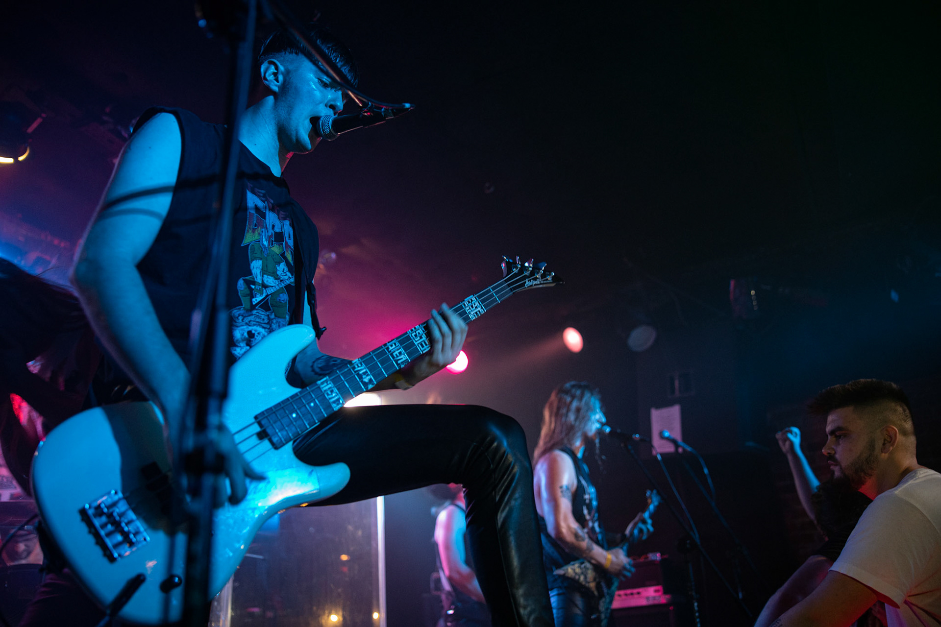 1.02.2020 Blood For Blood Tour part I. koncert zespołu Tester Gier - Crossover Thrash, Punk, Hardcore, Metal, Warszawa klub VooDoo, fot. Andrzej Wasilkiewicz/REPORTER