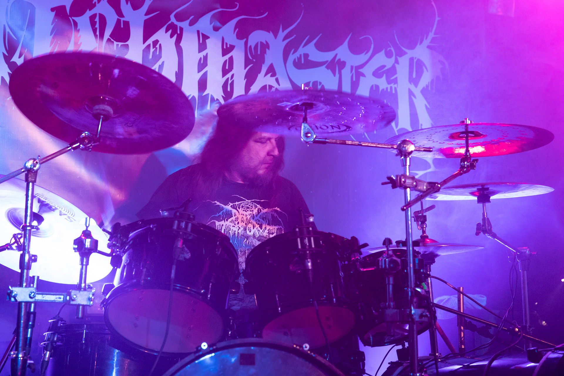 14.01.2019r. Witchmaster,  trasa XX years of Violence & Blasphemy klub VooDoo  Warszawa.  fot. Andrzej Wasilkiewicz/Reporter