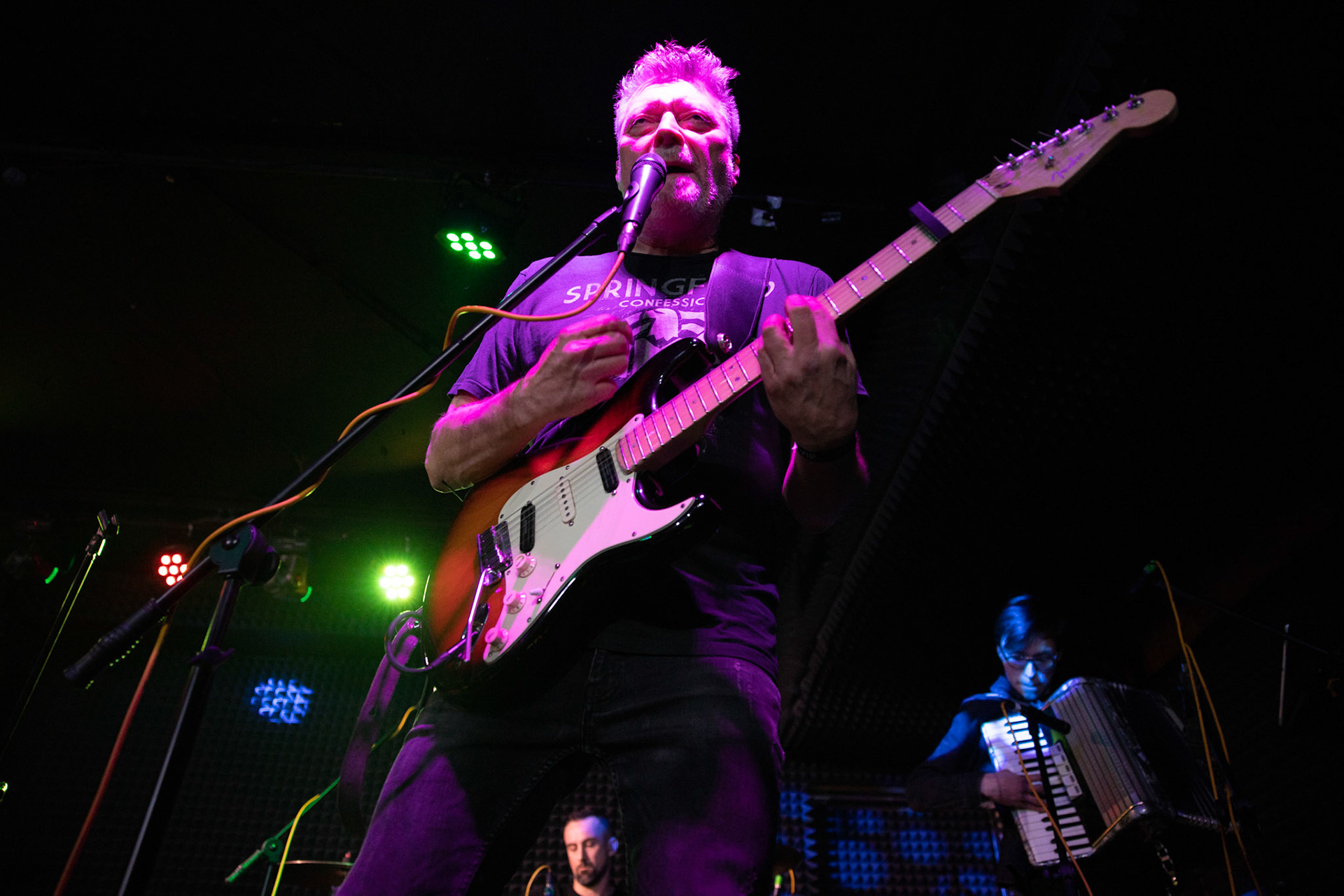 14.02.2020  Dr MISIO koncert w warszawskim Remoncie w ramach trasy Punky Reggae live 2020 N/Z  Gitara: Paweł Derentowicz
 fot. Andrzej Wasilkiewicz/REPORTER