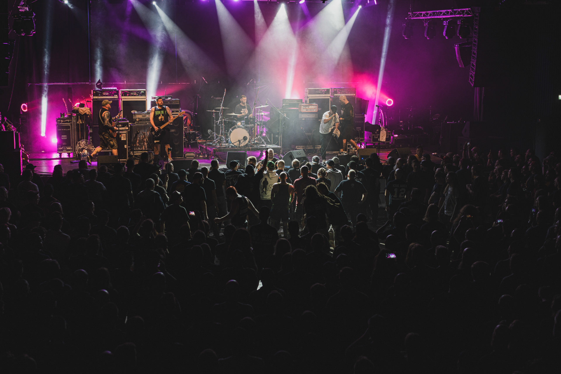 8.08.2023 SCHIZMA - Warszawa klub Progresja,Produkcja Knock Out Productions. fot. Andrzej Wasilkiewicz/kaziq.com